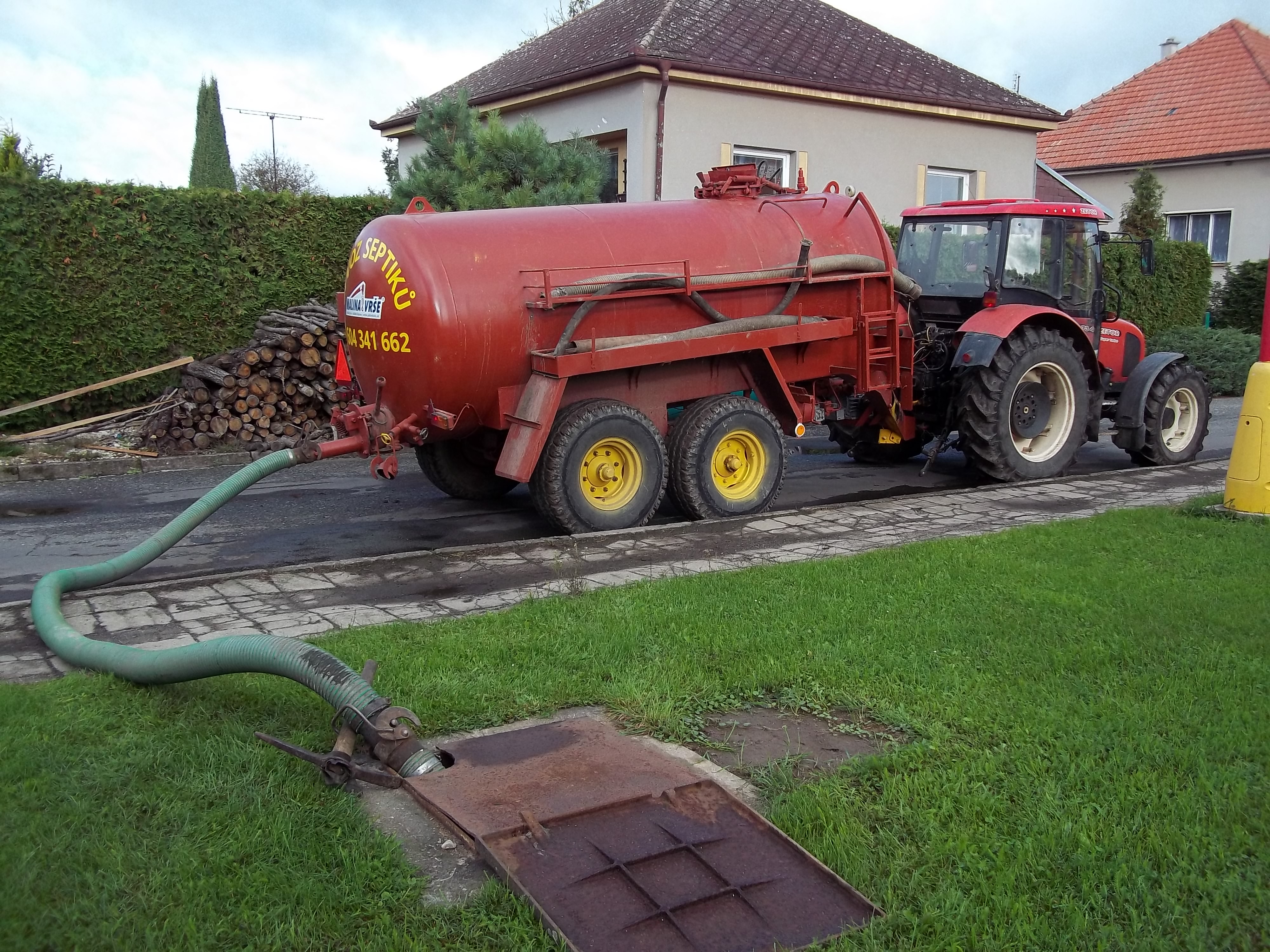 MALINA - VRŠE - Odvoz odpadních vod foto 2