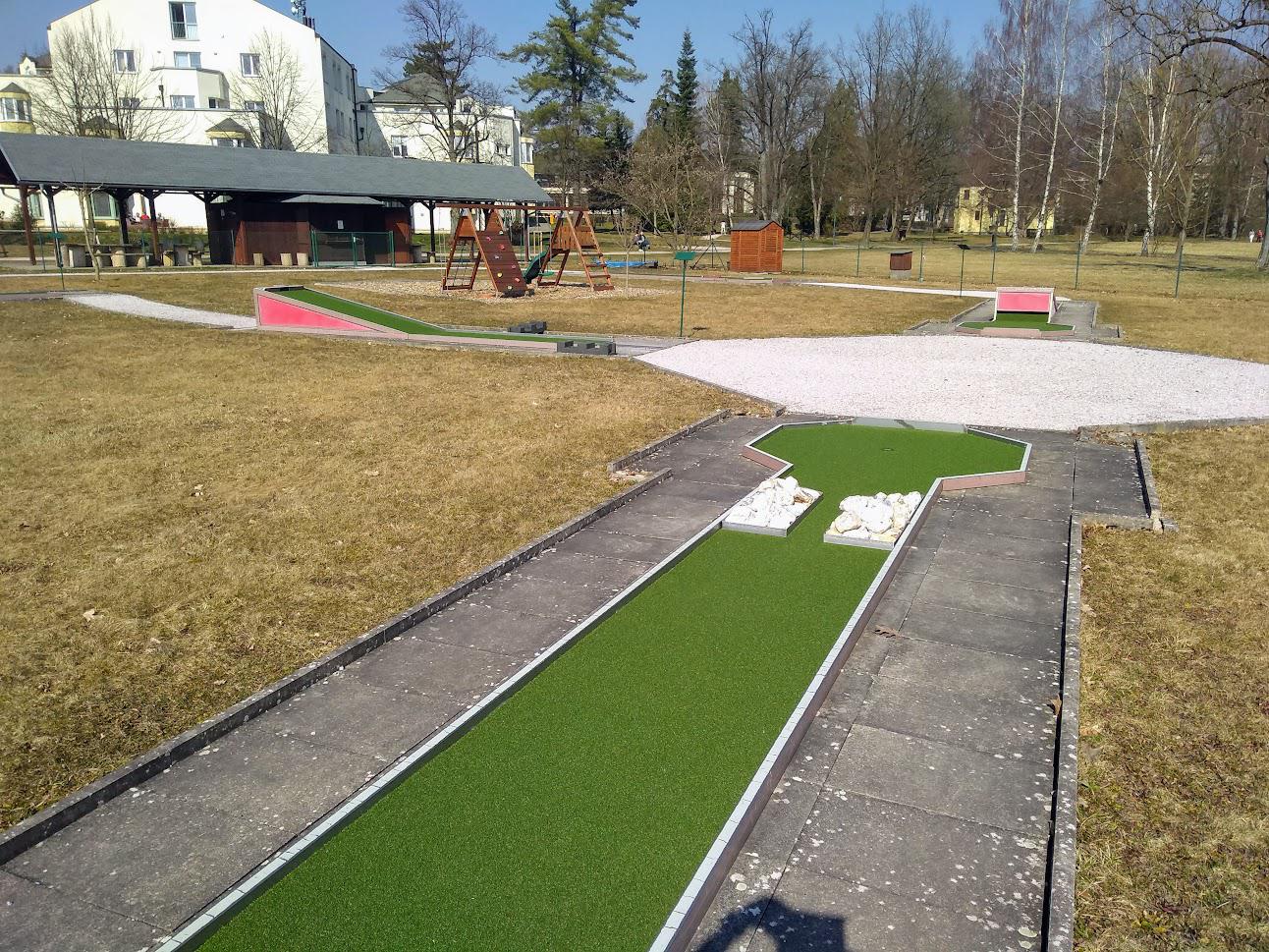 Minigolf - Lázně Bělohrad foto 4