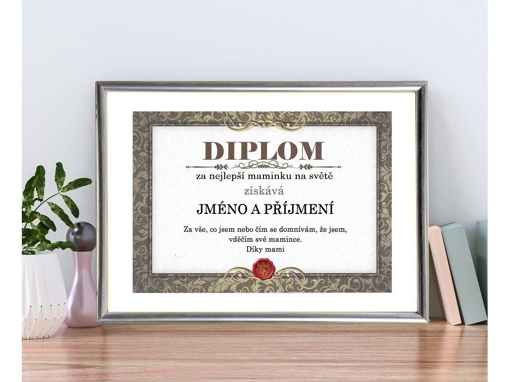 Dárkové diplomy foto 3