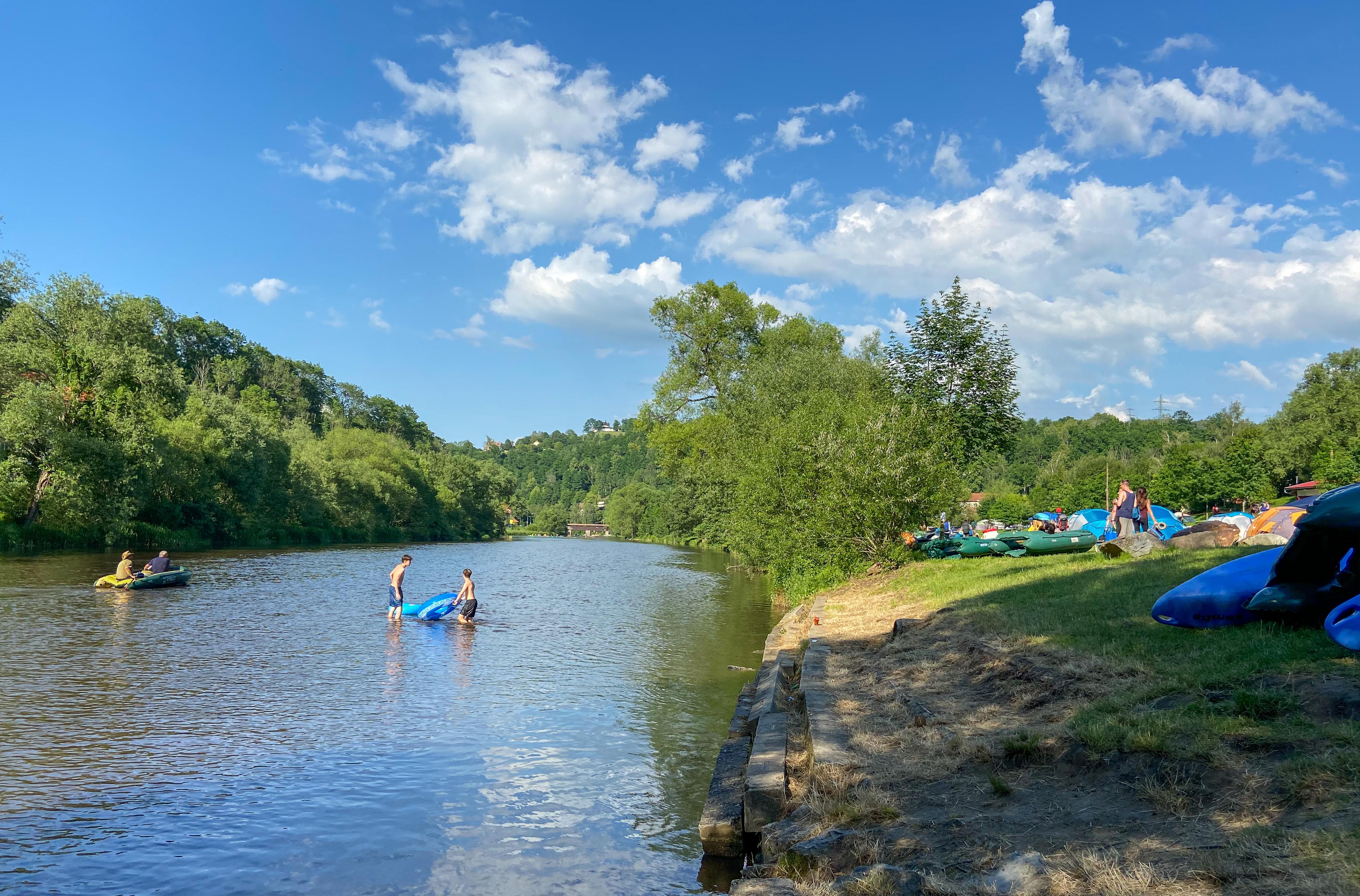 Kemp Nové Spolí Český Krumlov - občerstvení foto 2