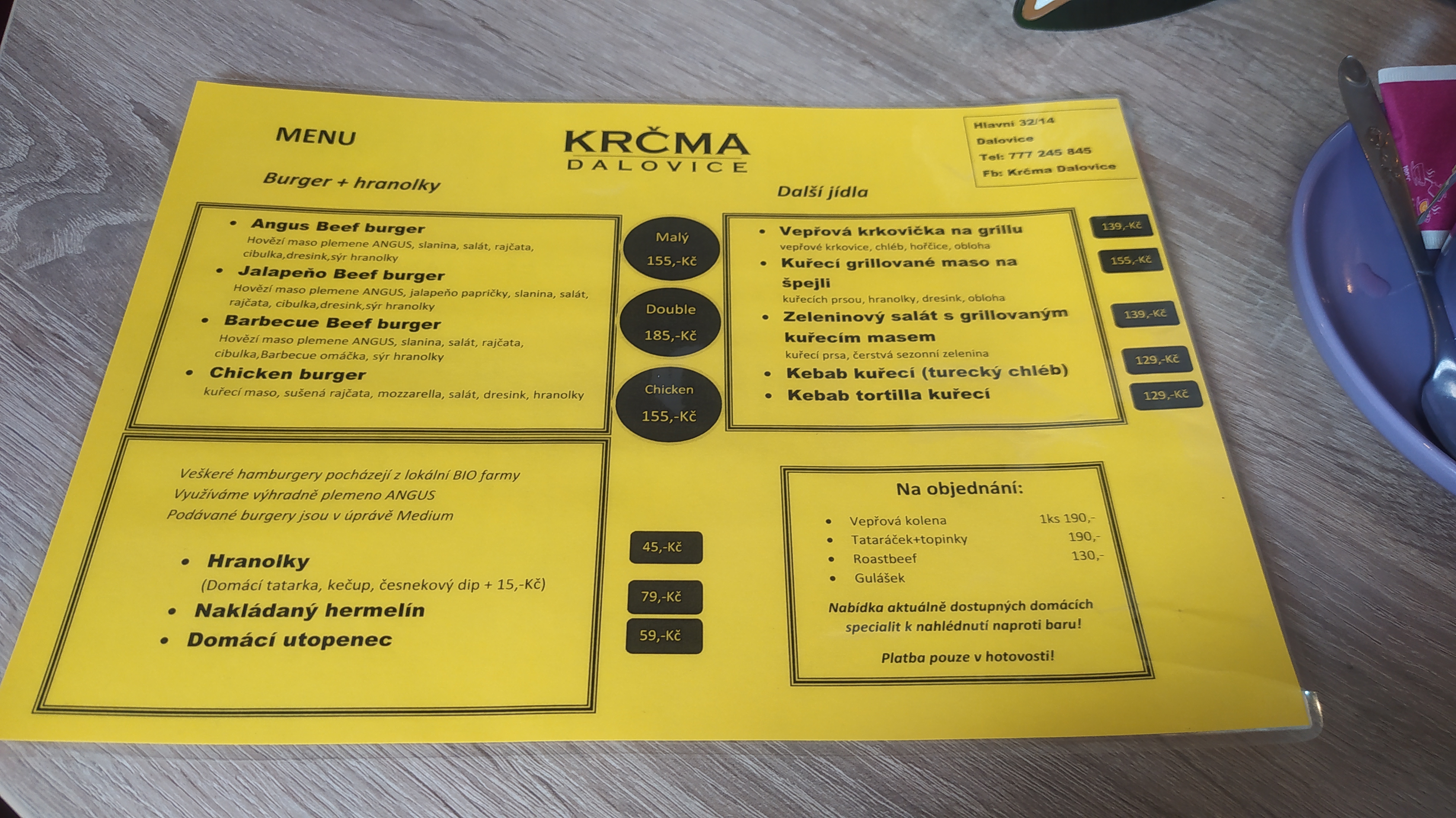 Restaurace Krčma foto 2