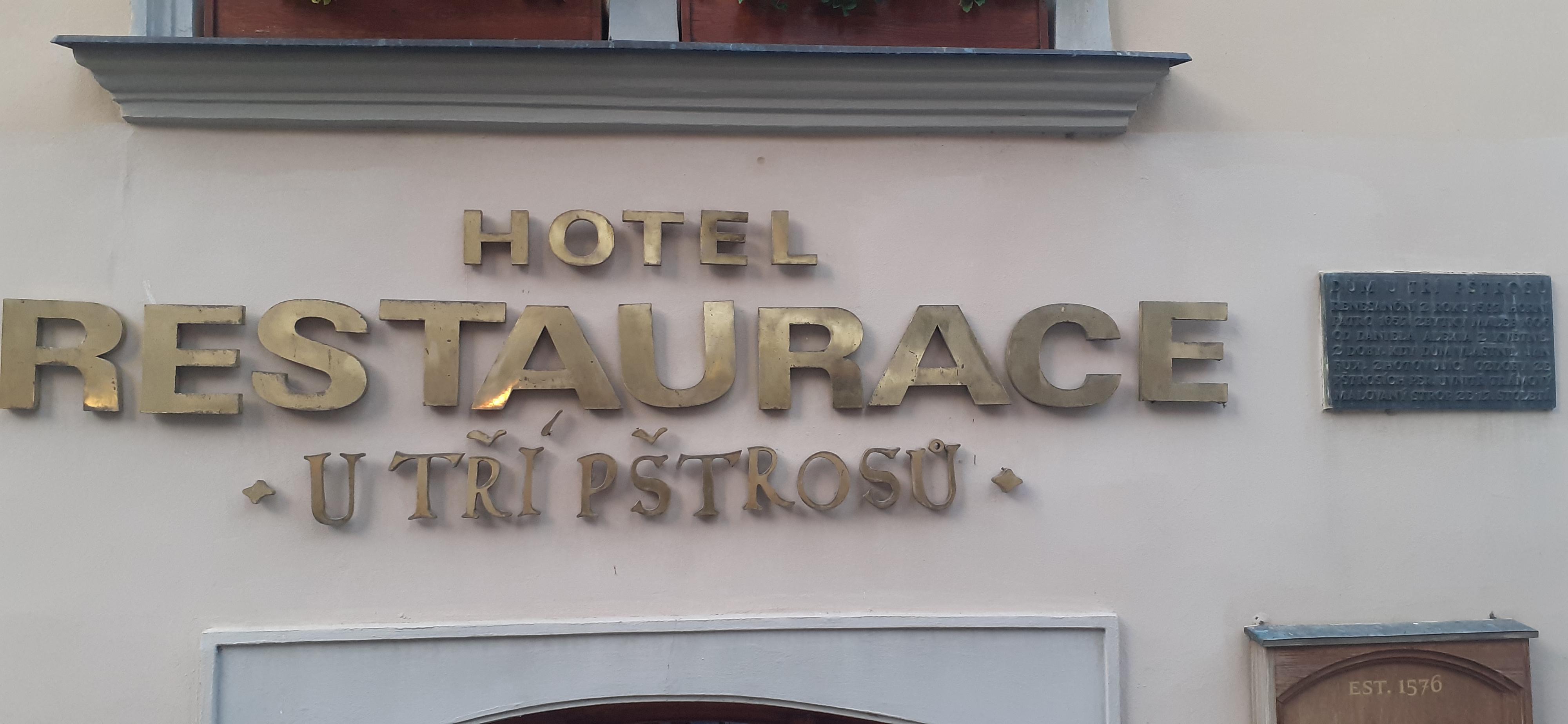 Restaurace hotelu U tří pštrosů foto 4