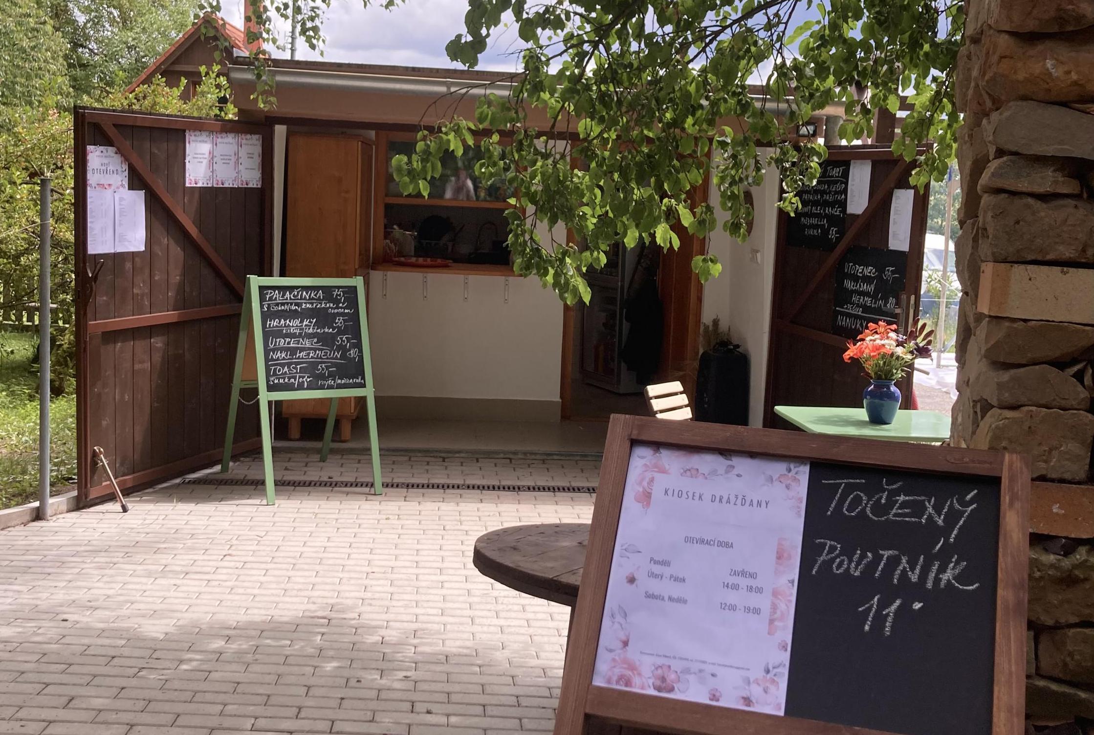 Občerstvení - Kiosek Drážďany