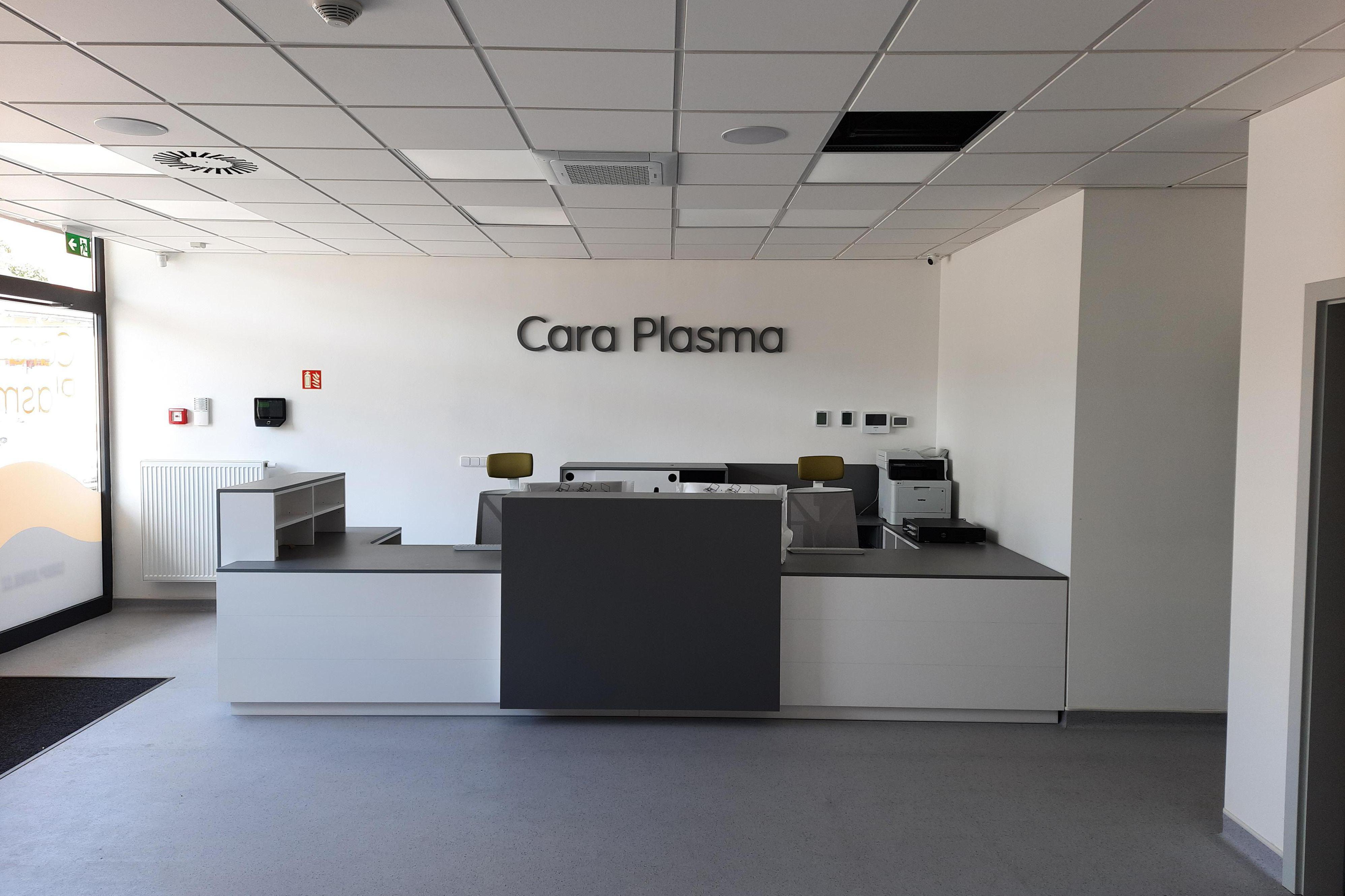 Dárcovské centrum krevní plasmy Cara Plasma