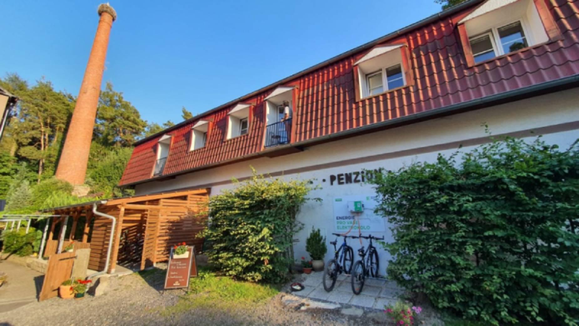 Nabíjecí stanice Penzion Pod Komínem