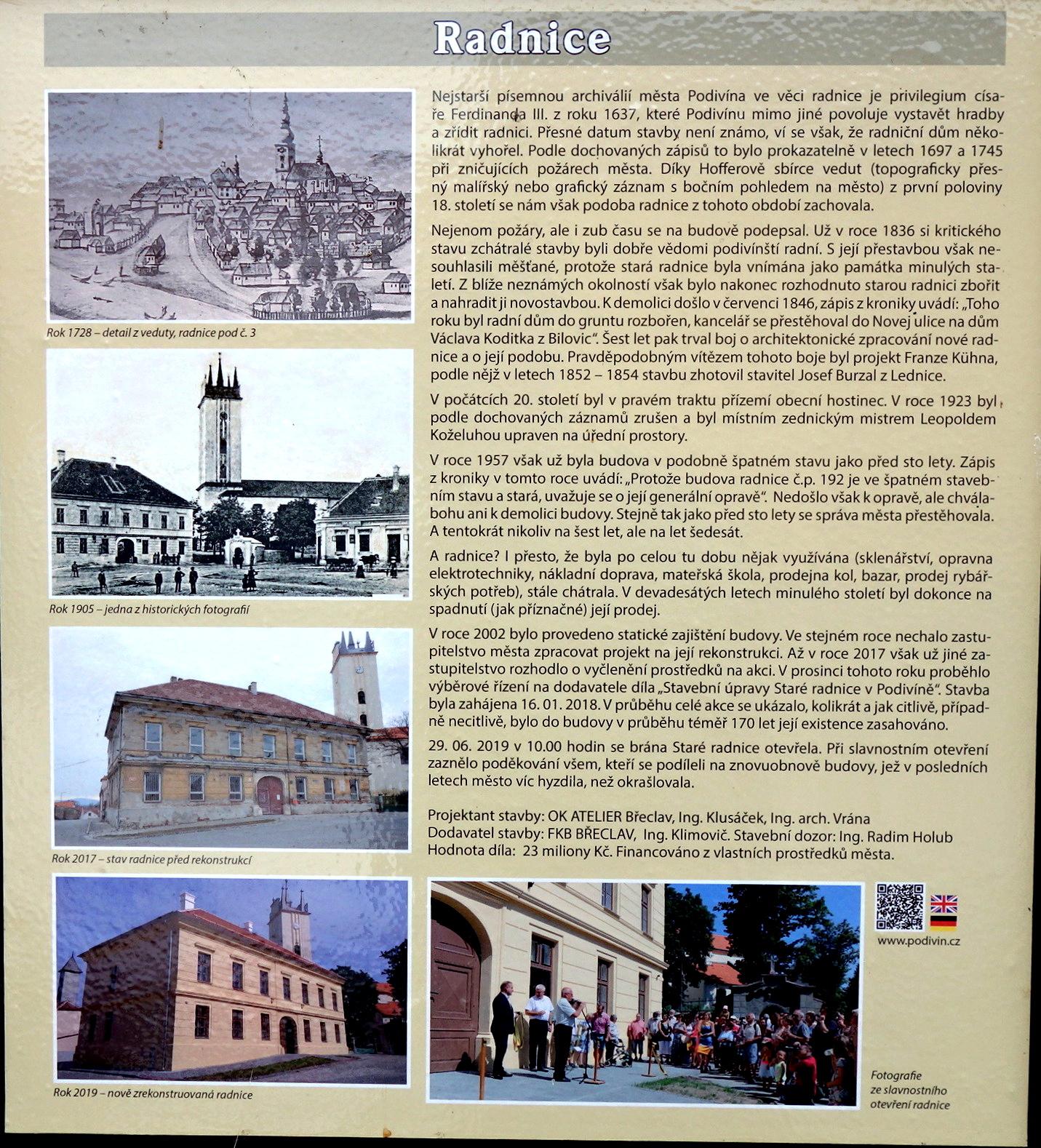 Podivín - městský úřad foto 2