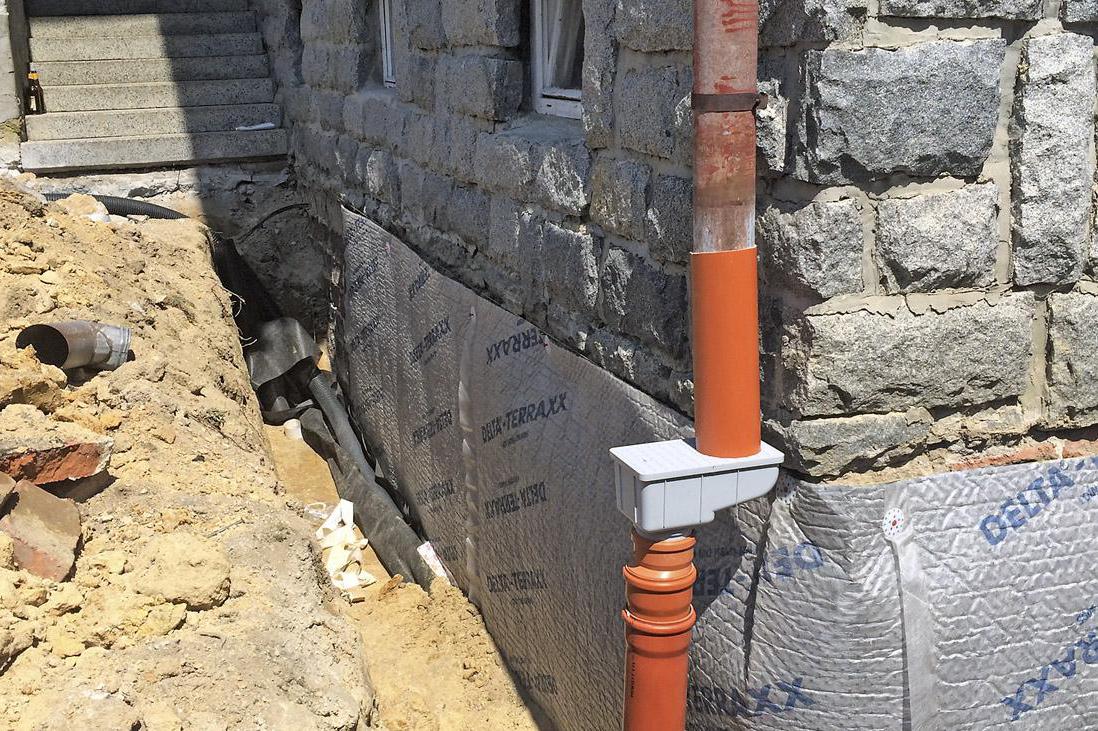 Drenáže, sanace zdiva