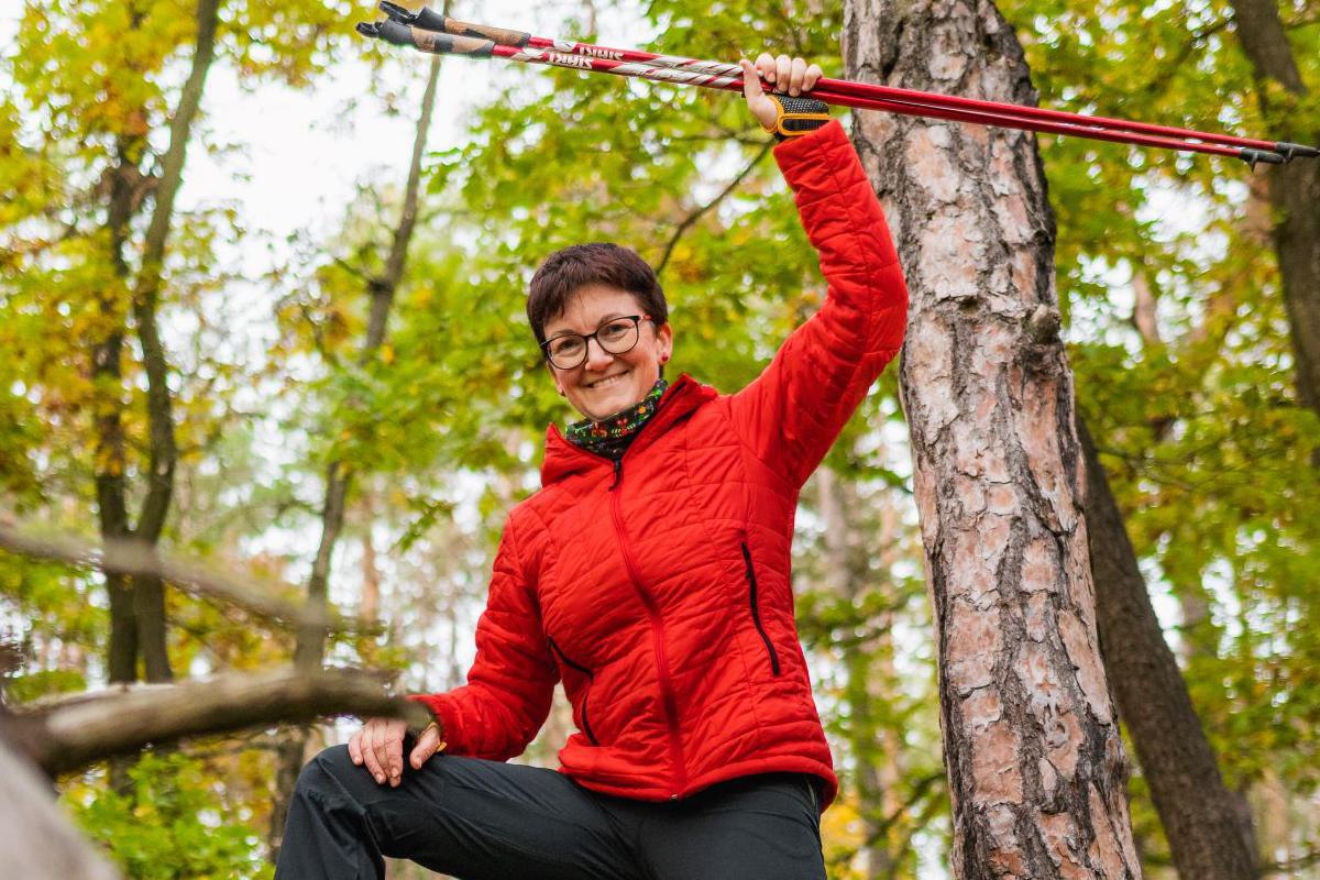 Ing. Lenka Křivánková - instruktor Nordic Walking