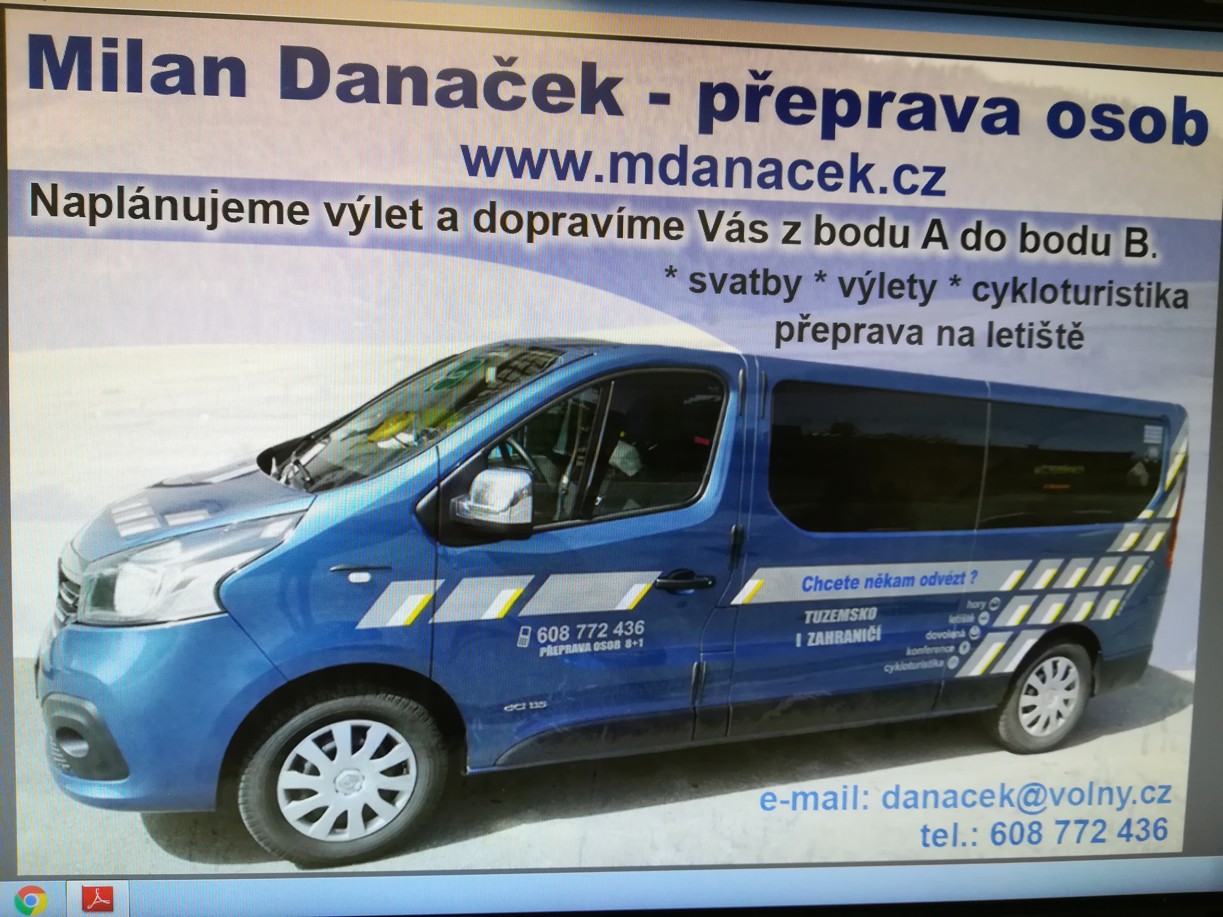 Přeprava osob - Milan Danaček foto 2
