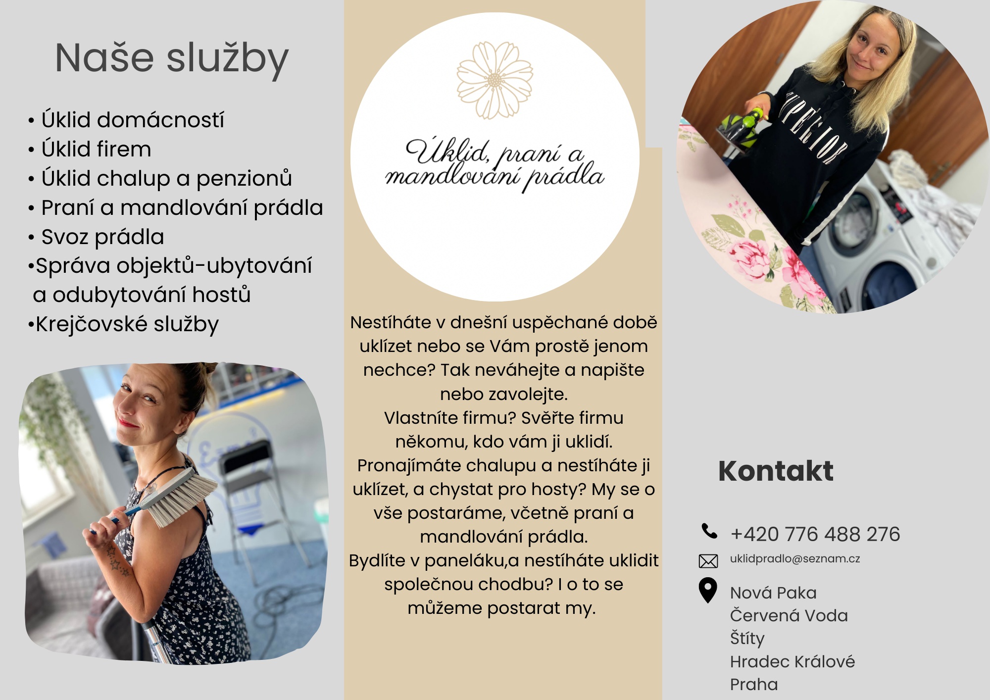Úklid a prádlo Iveta Volanská foto 1