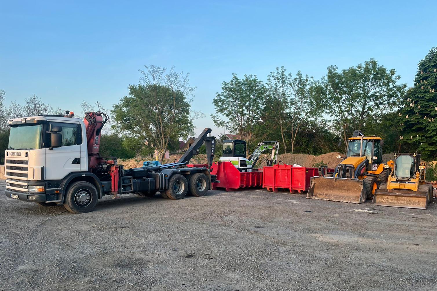 Zemní a výkopové práce - Kmeť