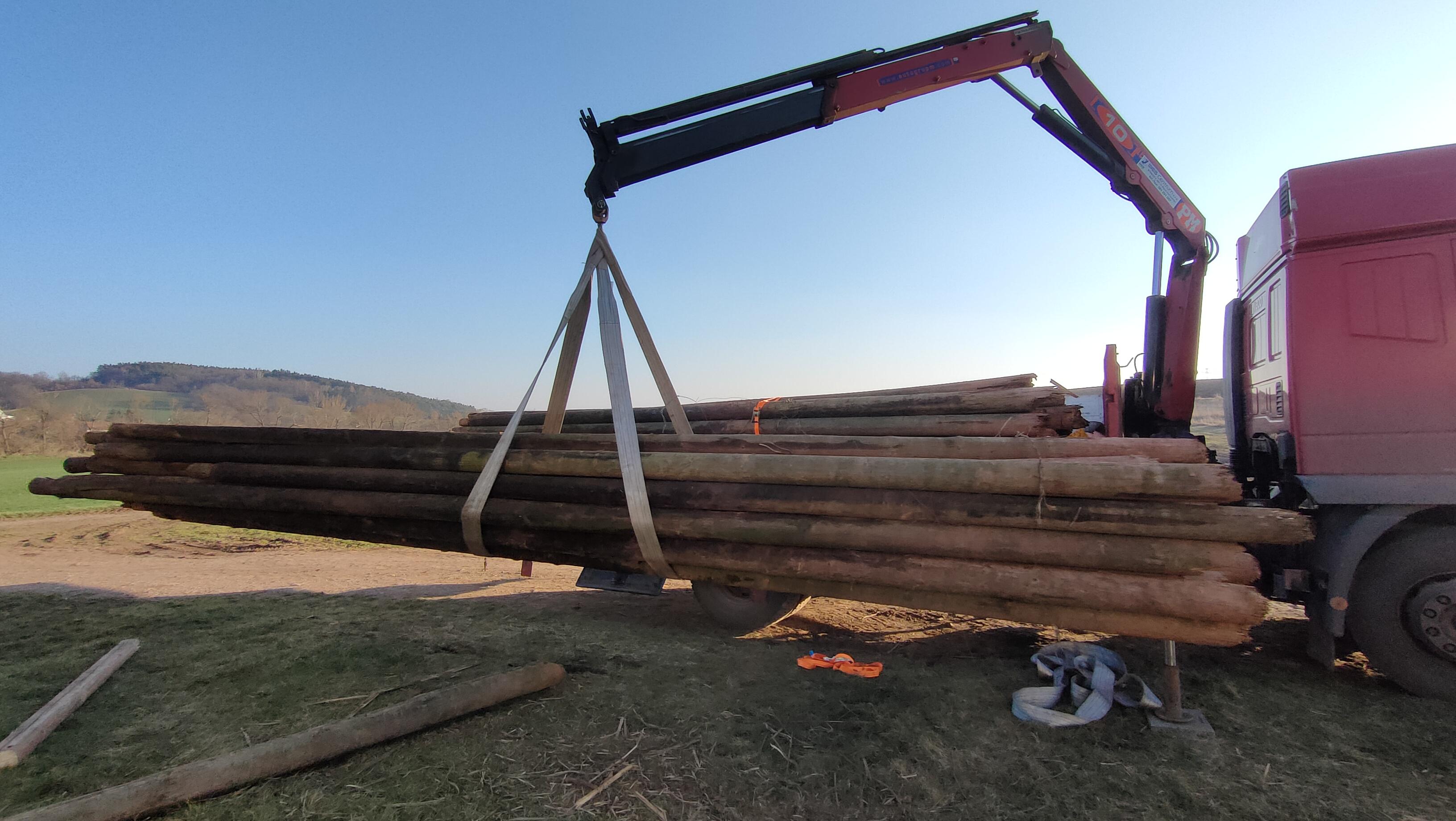 Přeprava s hydraulickou rukou Milan Šlechta foto 4