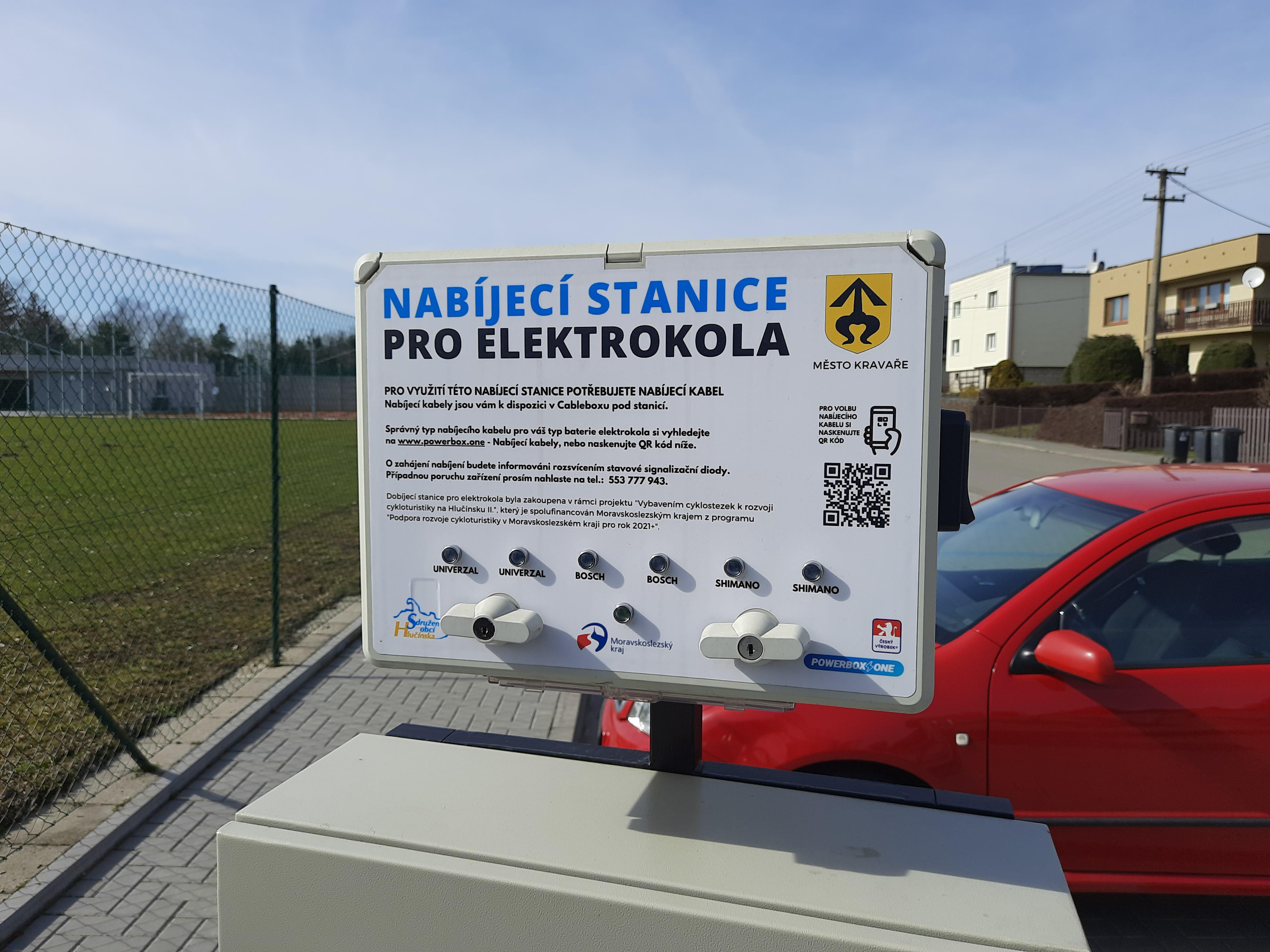 Nabíjecí stanice Sportovní areál Olšinky foto 4