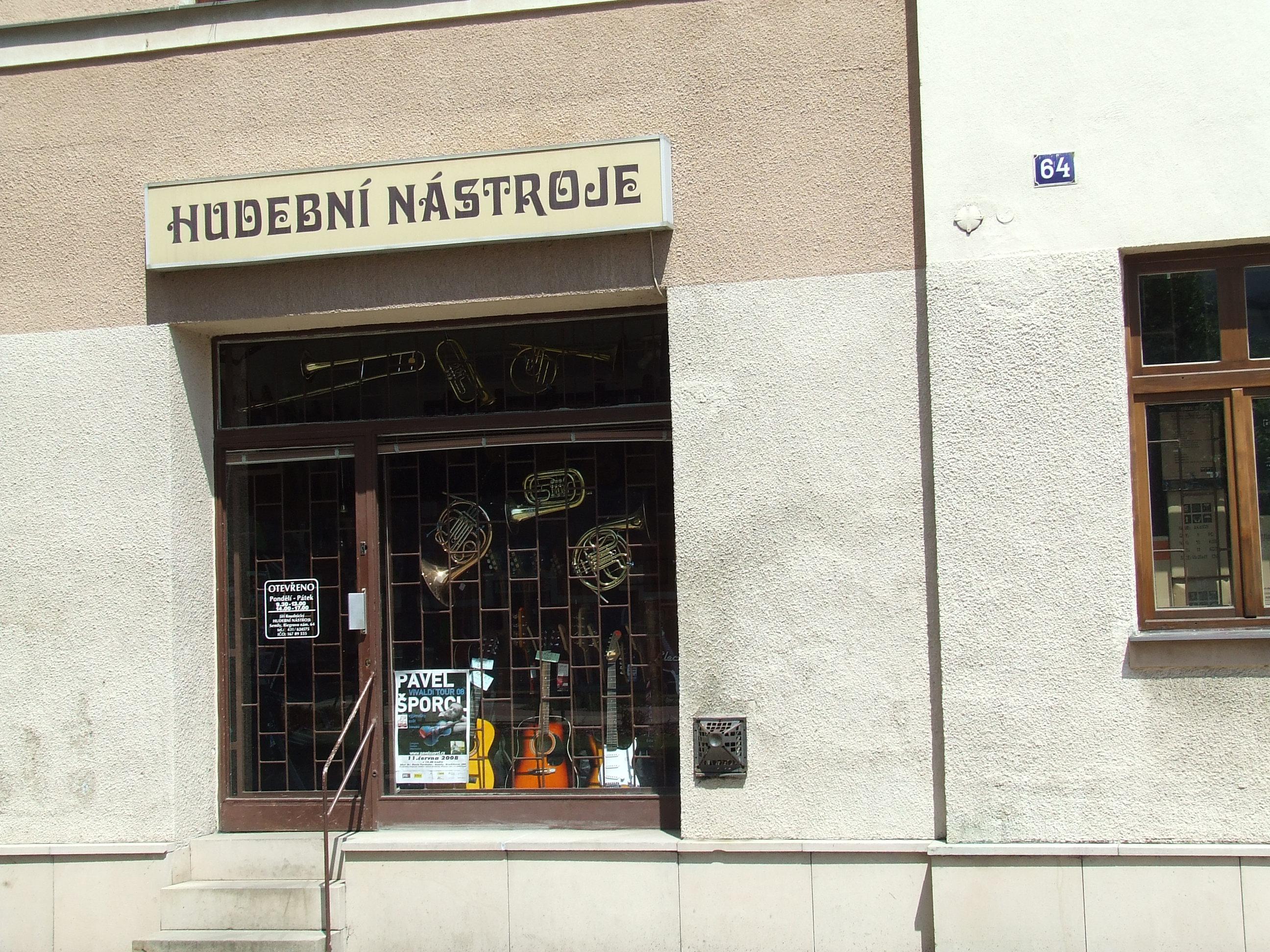 Jiří Roudnický - Hudební nástroje
