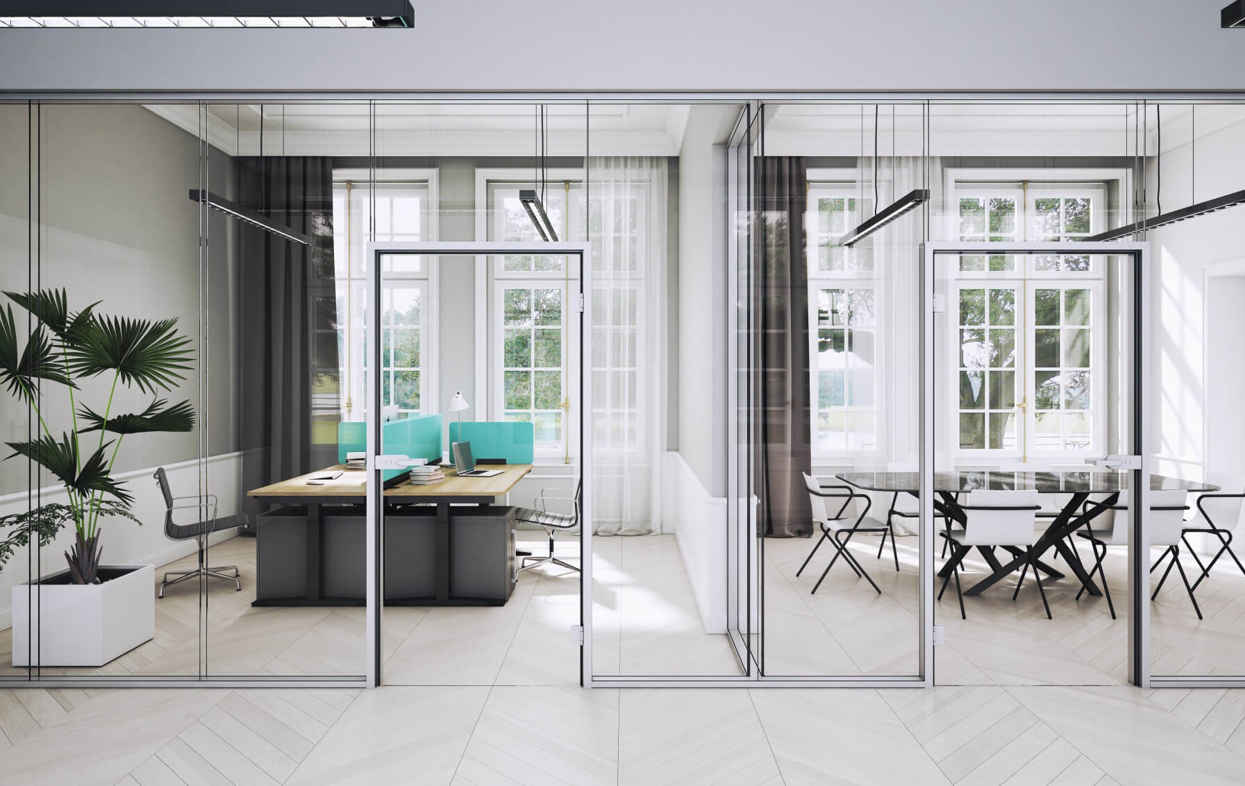 LB Systems, s.r.o. - skleněné příčky foto 3