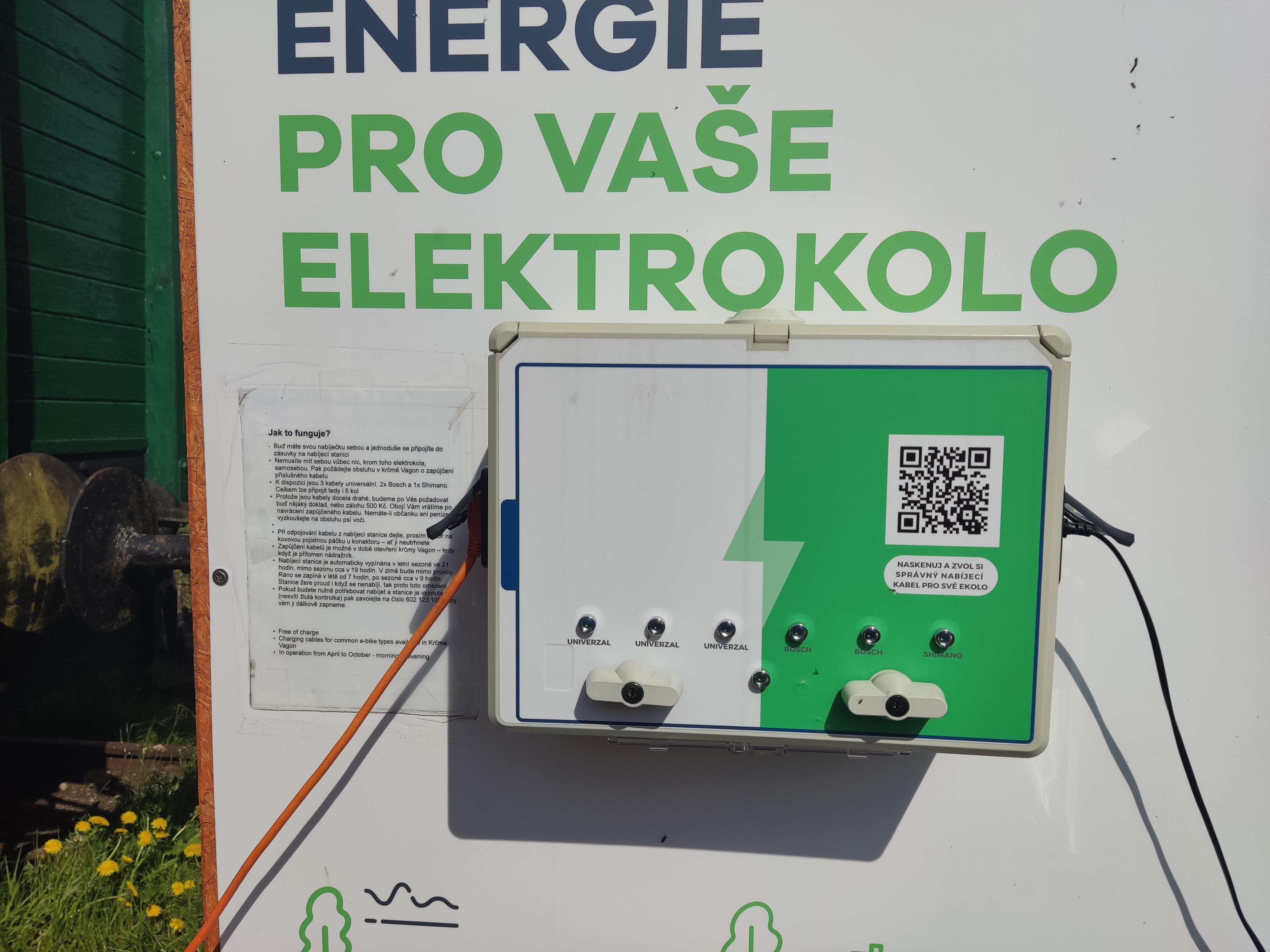 Nabíjecí stanice Krčma Vagon - Pošumavská jižní dráha foto 4