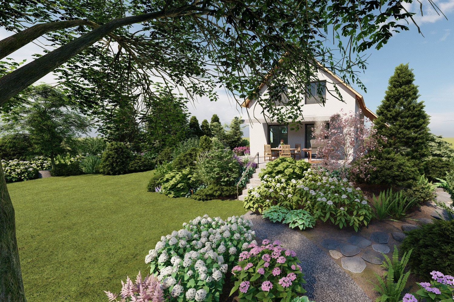 Zahradní projekty a návrhy Ing. Bc. Petra Lašková foto 2