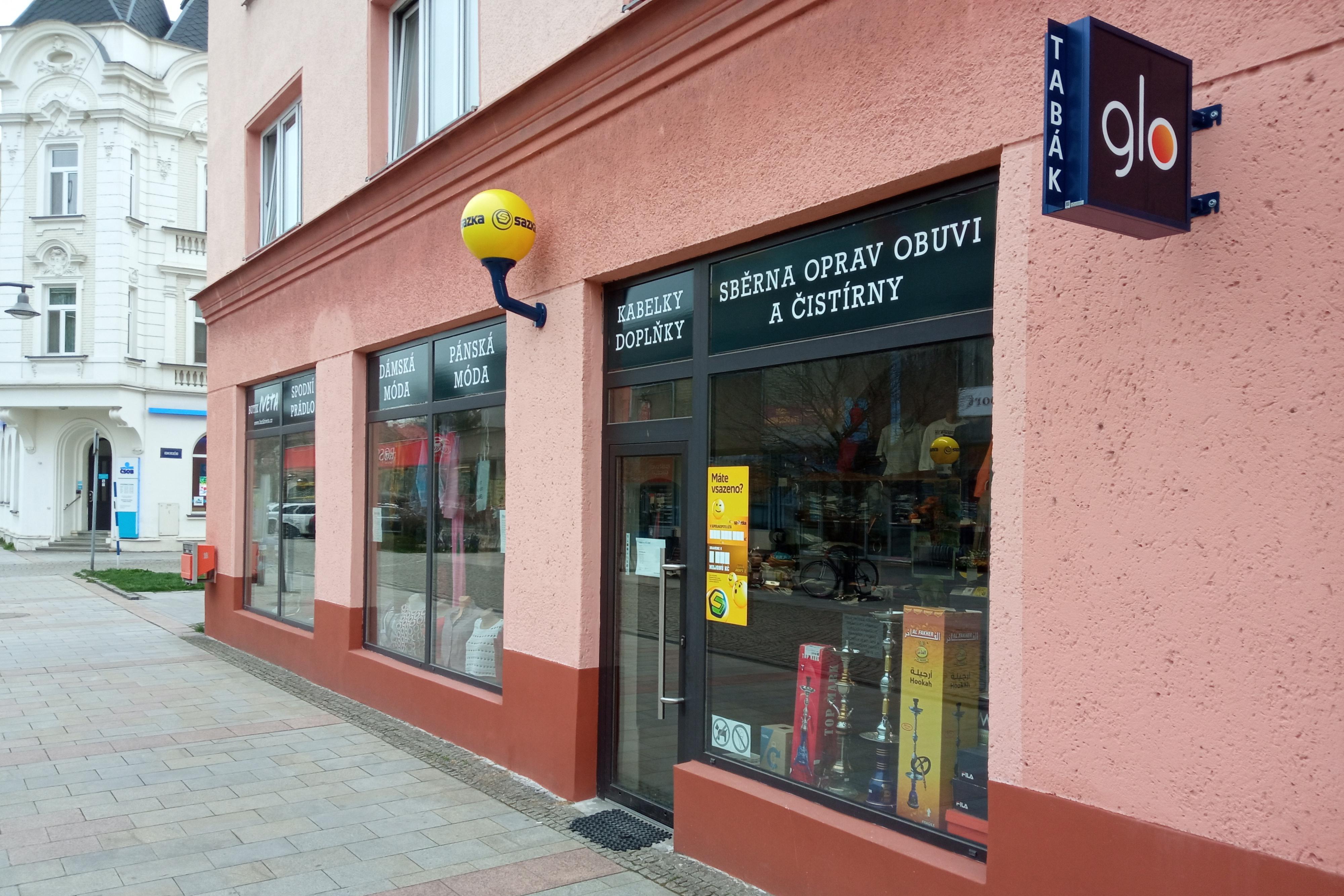 TABÁK NA PĚŠÍ ZÓNĚ