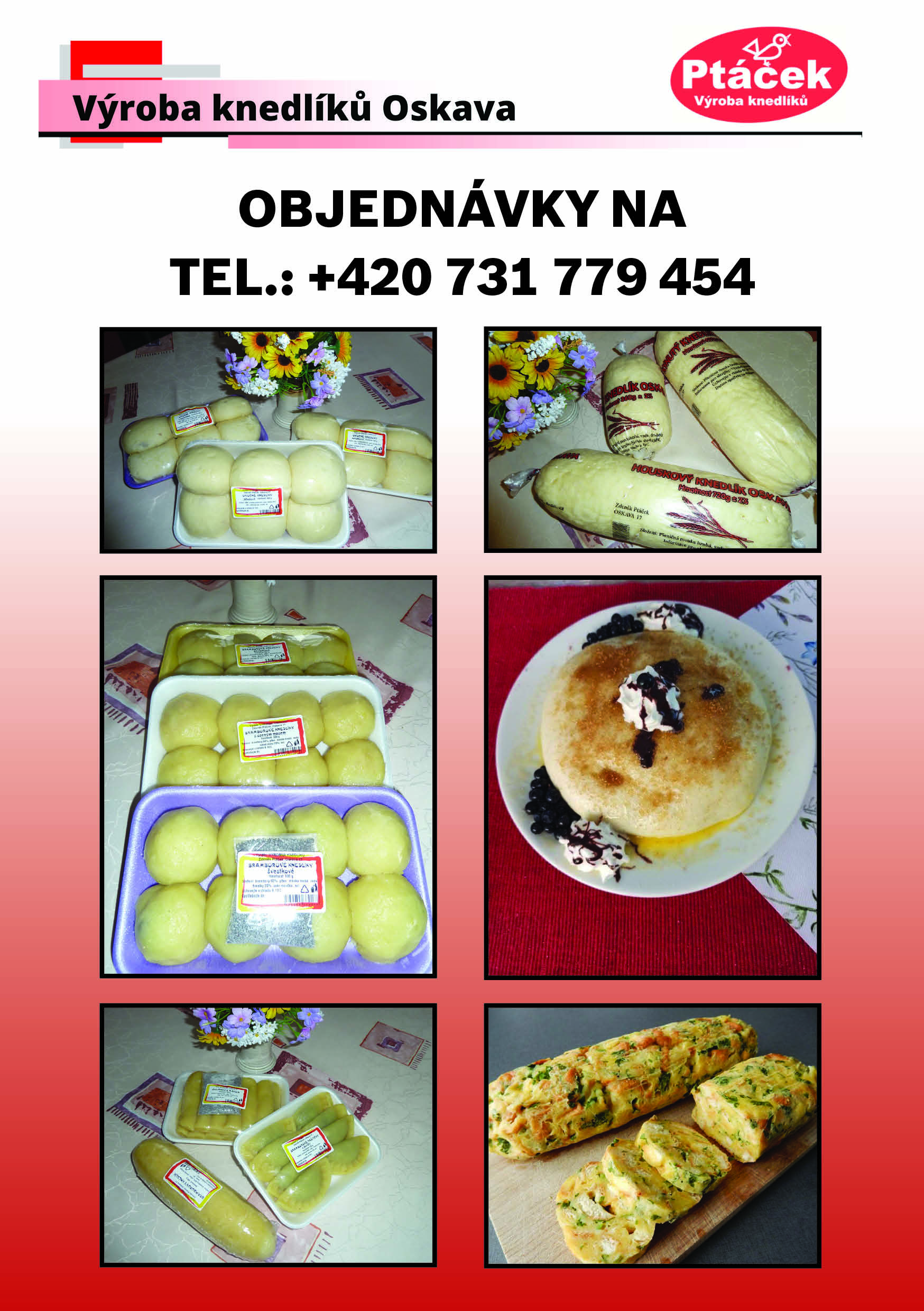 VÝROBA KNEDLÍKŮ OSKAVA - Ptáček Zdeněk foto 2