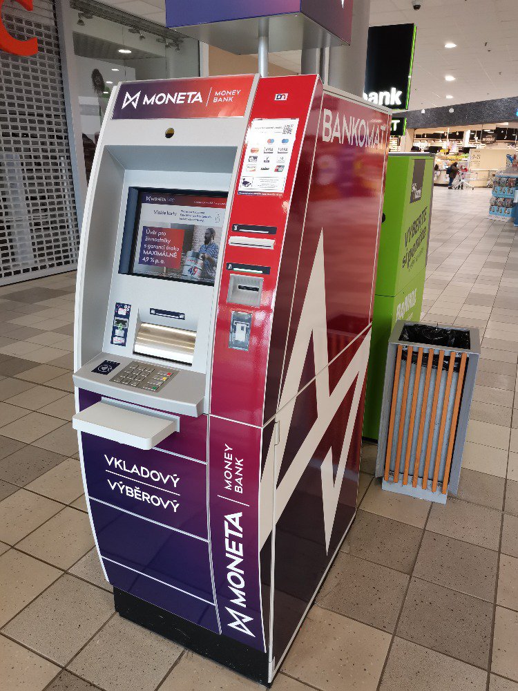 Bankomat MONETA Money Bank vkladový foto 2