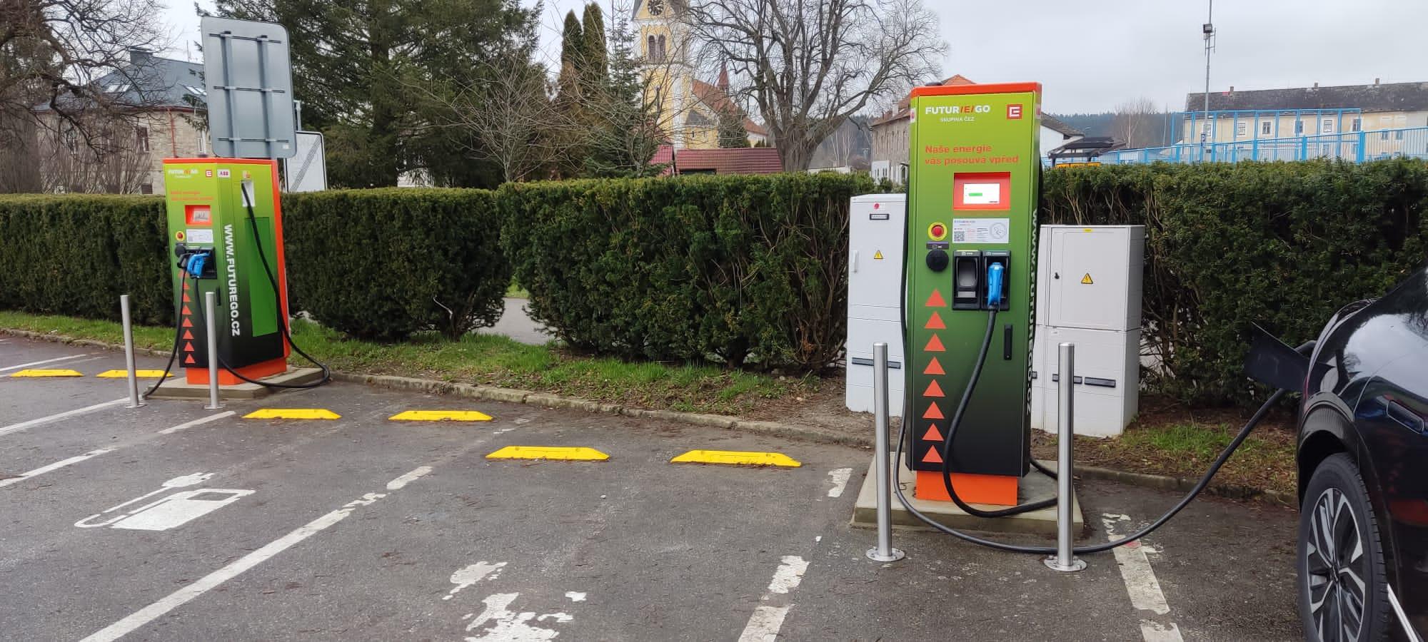 Nabíjecí stanice ČEZ foto 2