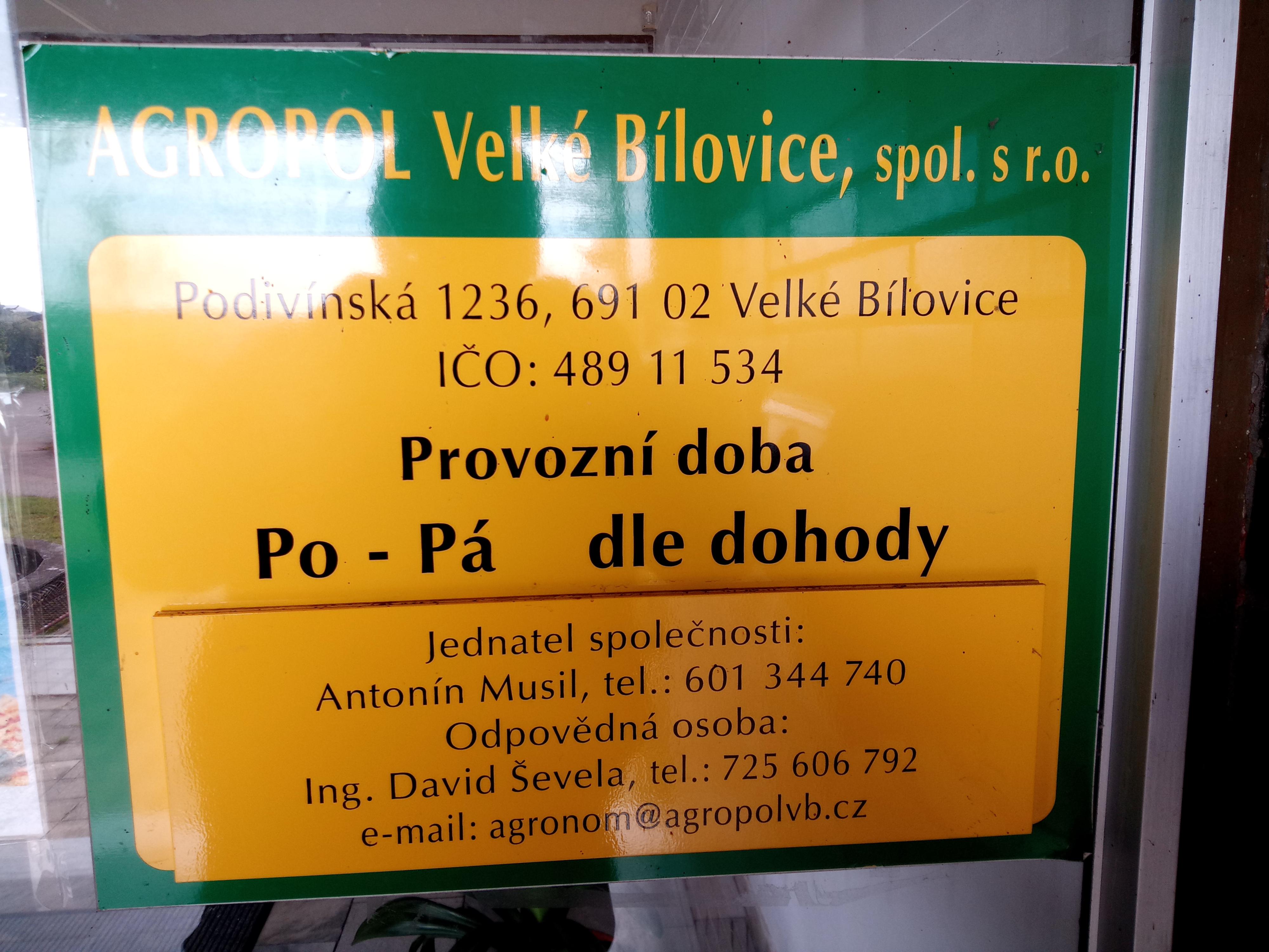AGROPOL Velké Bílovice, spol. s r.o. foto 2