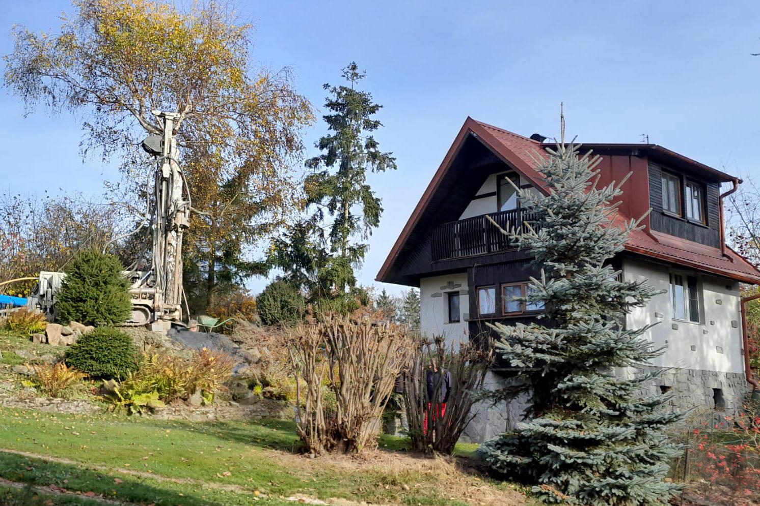 Napojení vrtu do nemovitosti