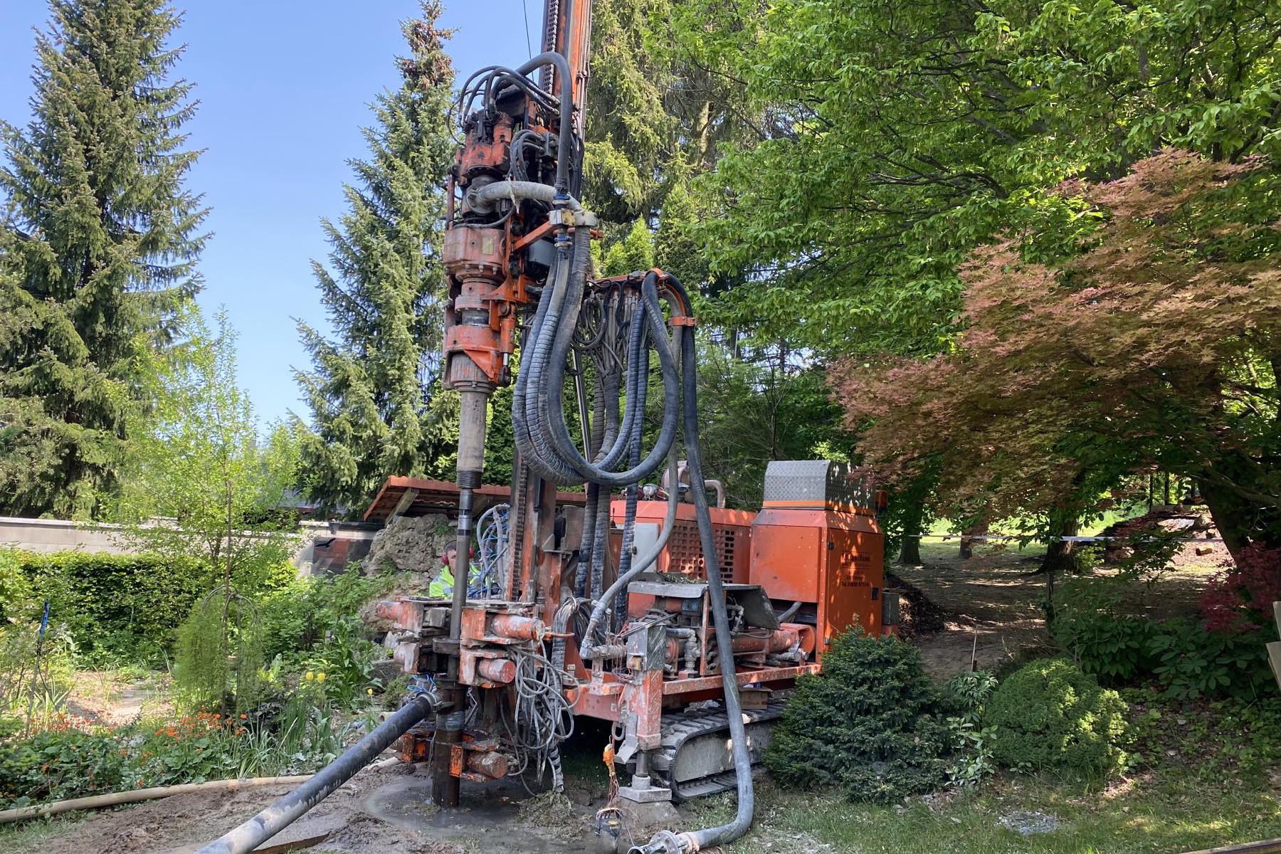 Vrt-Tech. Vrtané studny, vrty pro tepelná čerpadla