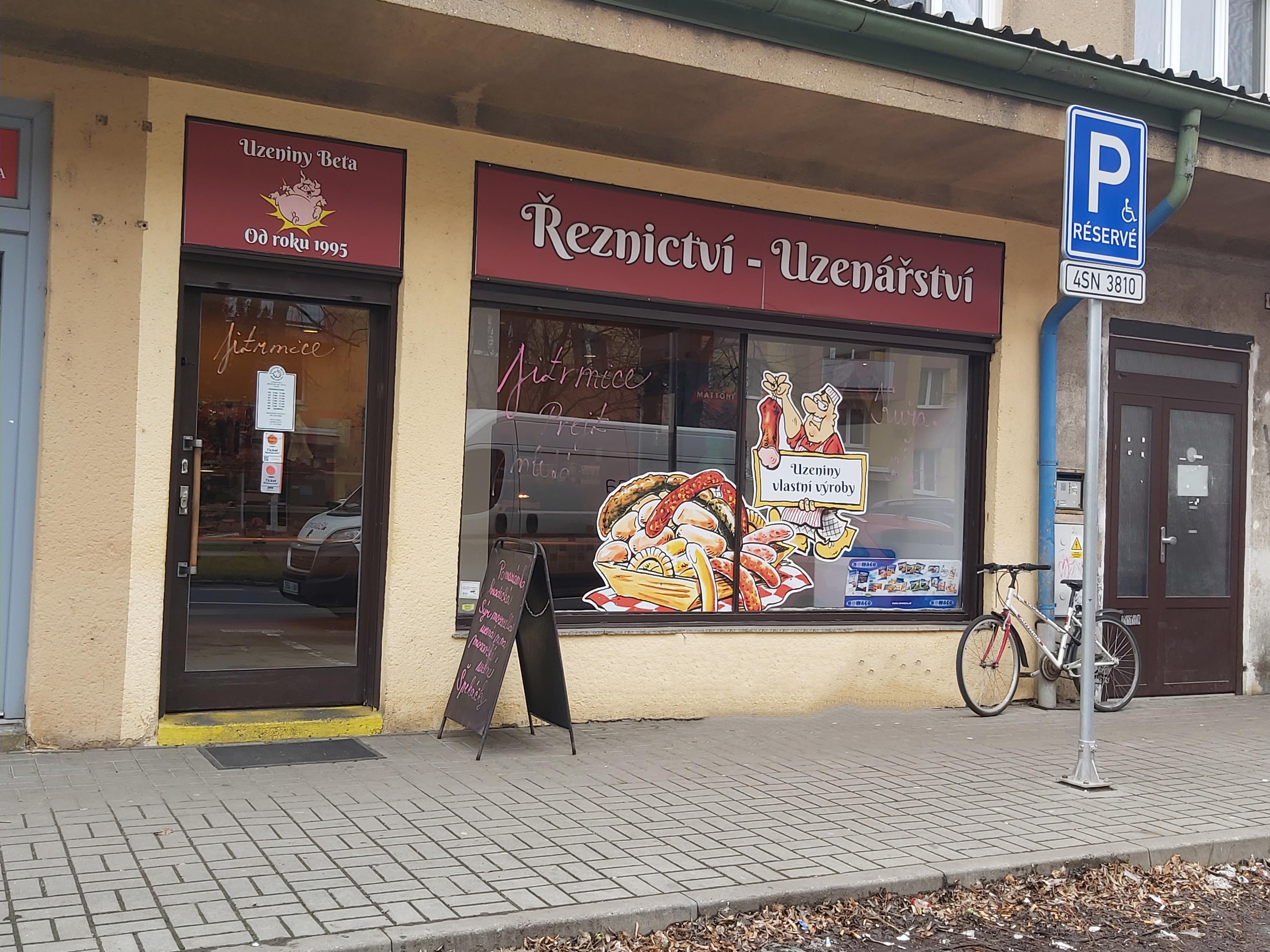 Uzeniny Beta řeznictví – Bala prodejna