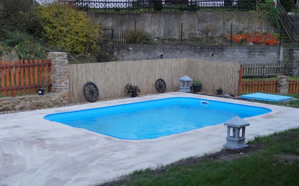 Výroba a montáž bazénů 6 x 3 m, obdélník