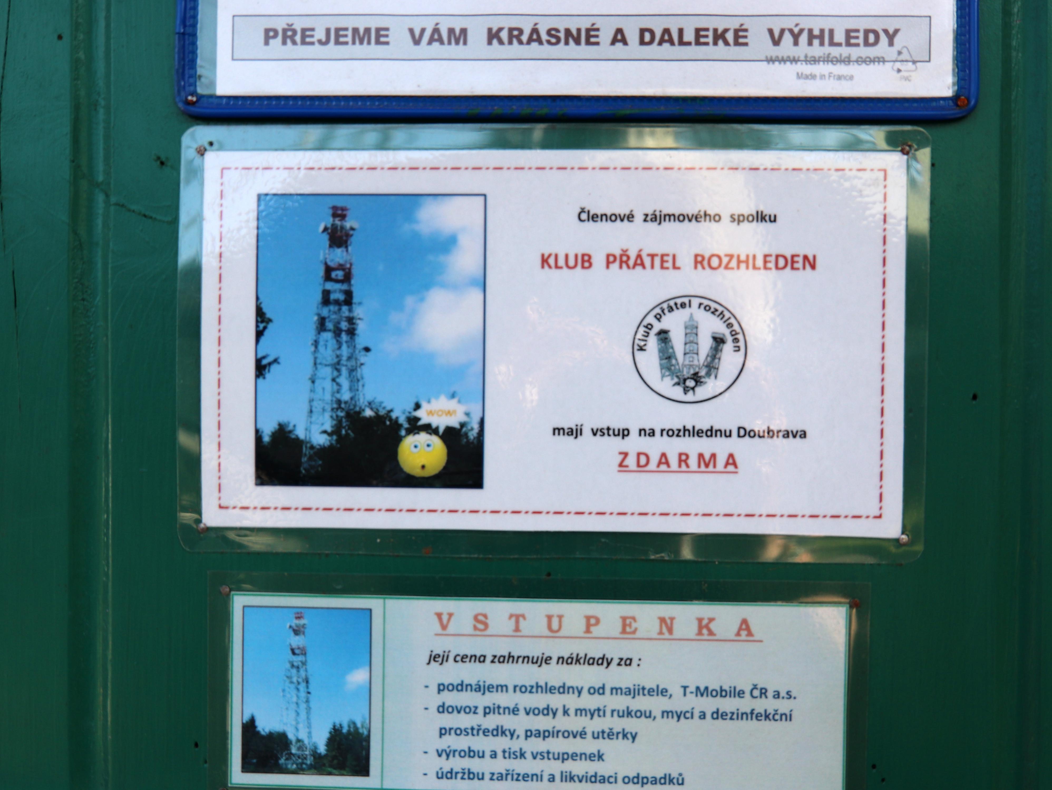 Občerstvení Rozhledna Doubrava foto 6