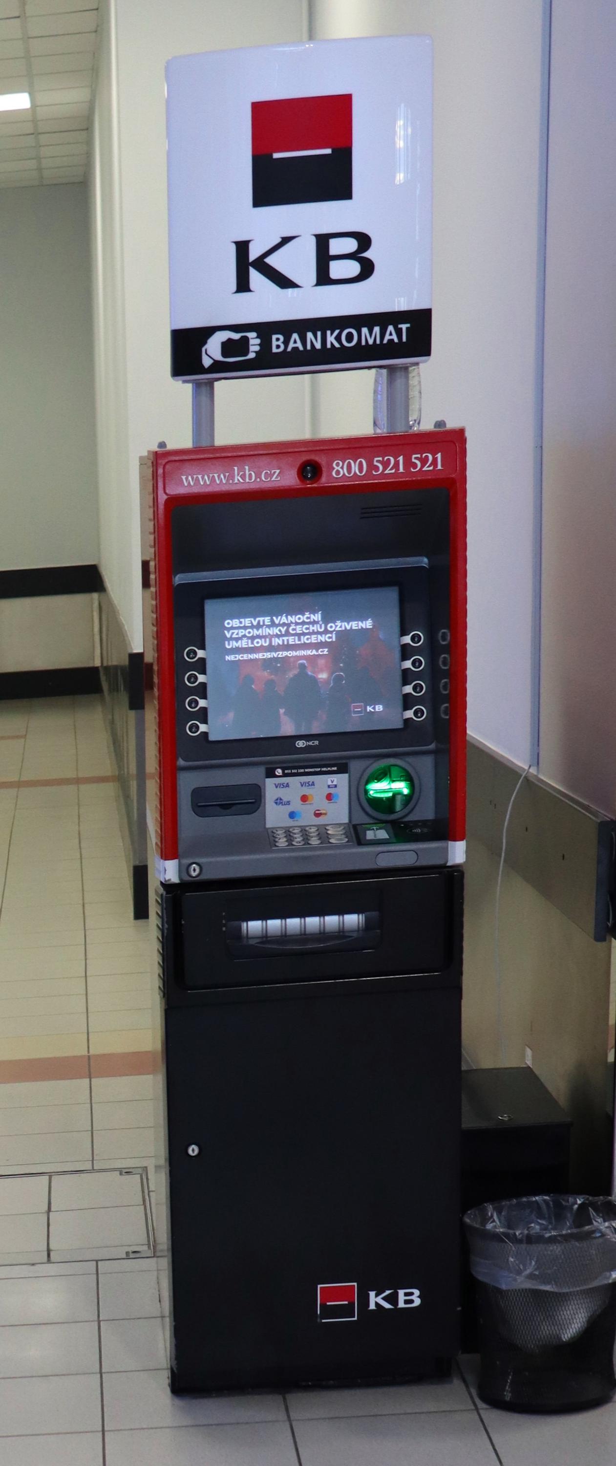 Bankomat Komerční banky foto 1