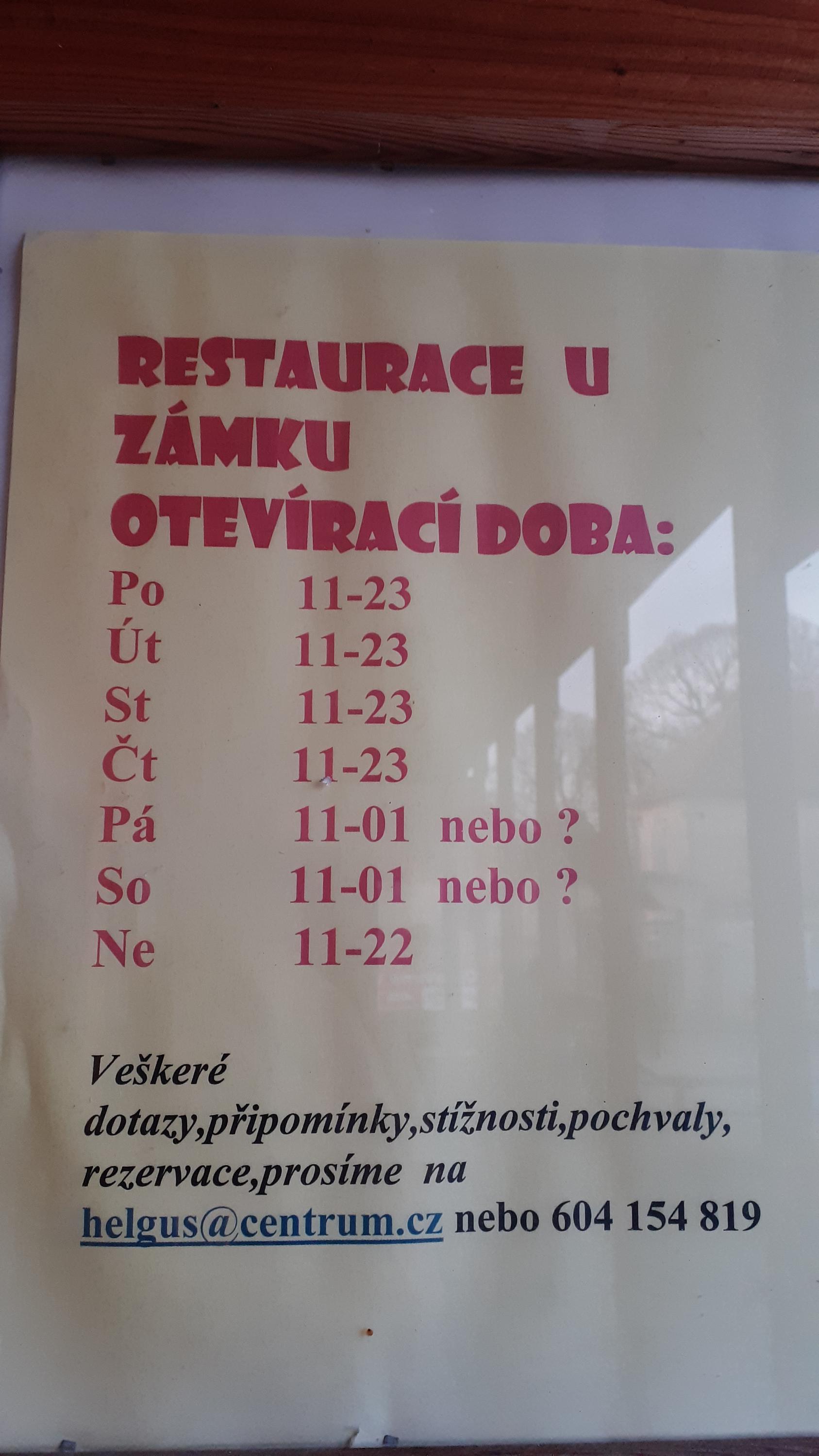 Restaurace u Zámku foto 3