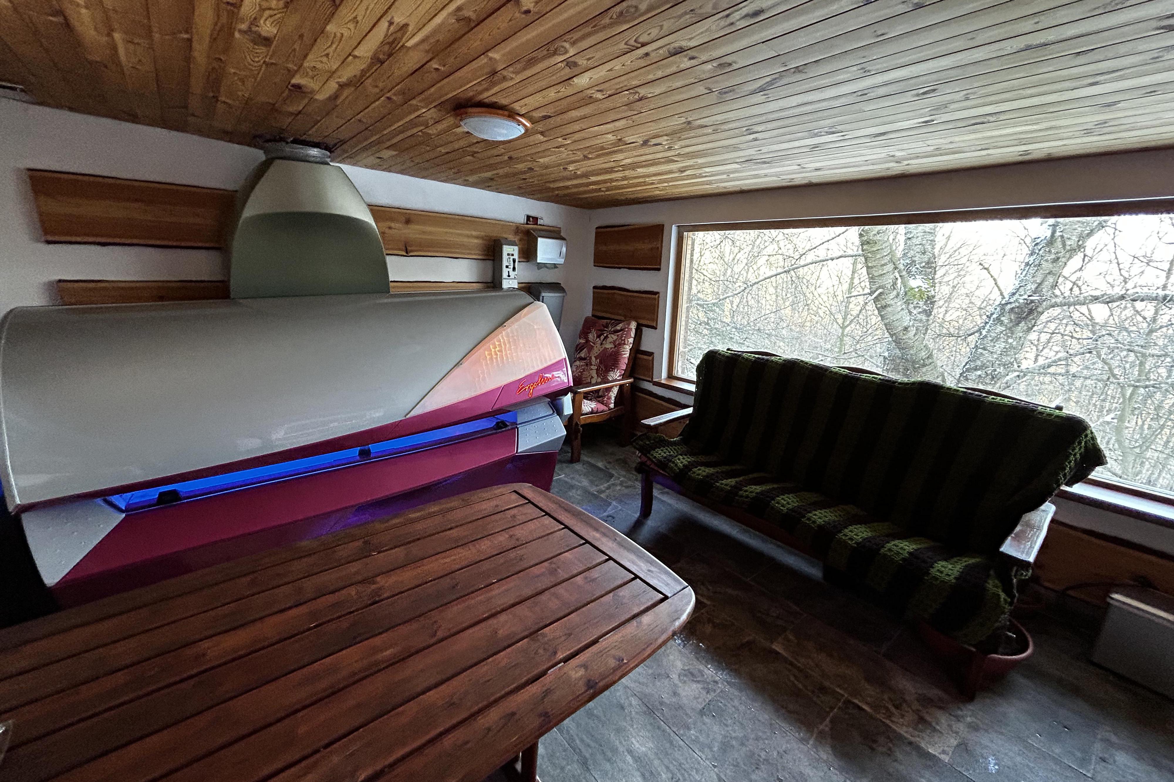 Samoobslužné solárium Klíny