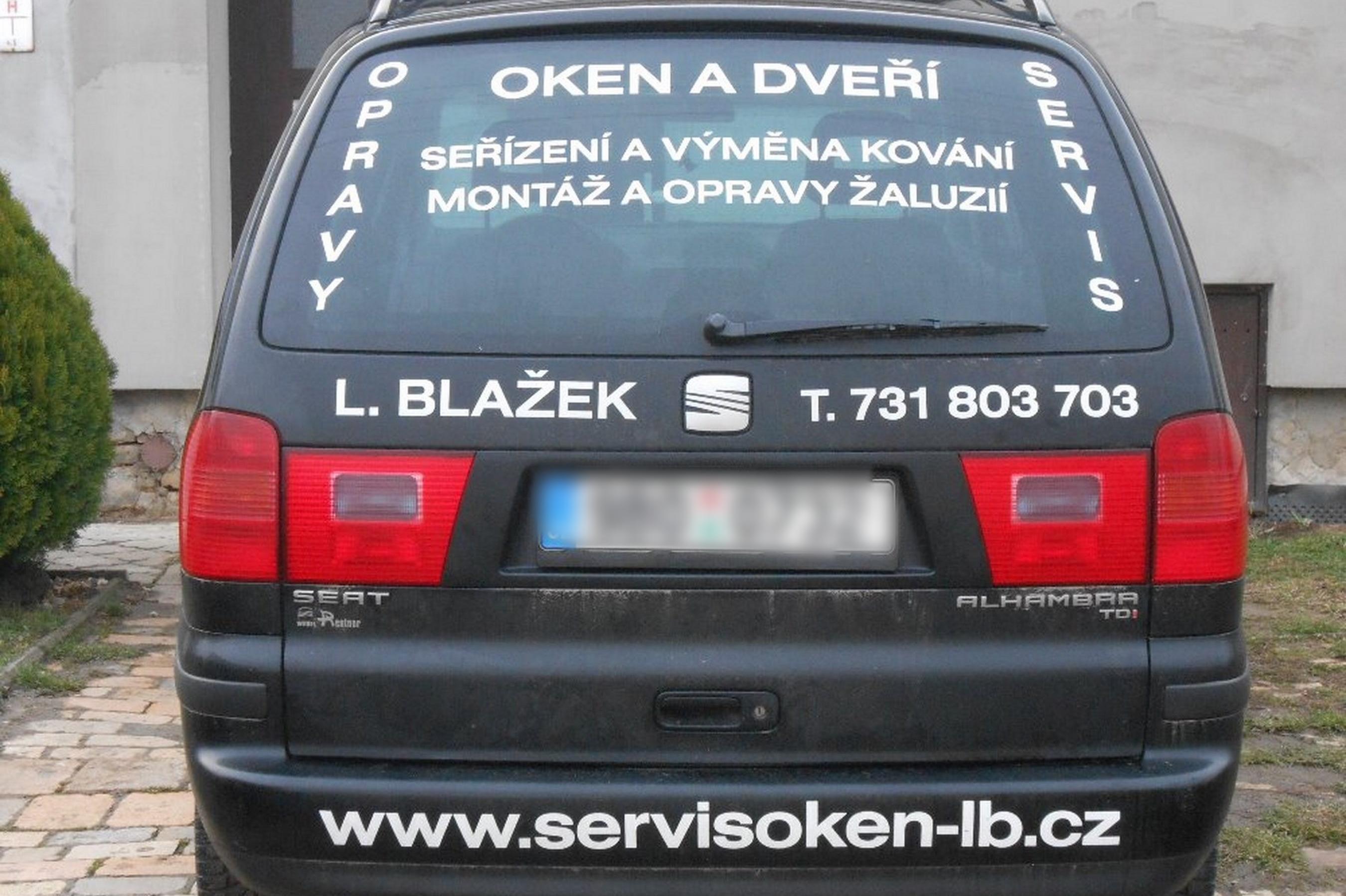 Servis oken Libor Blažek