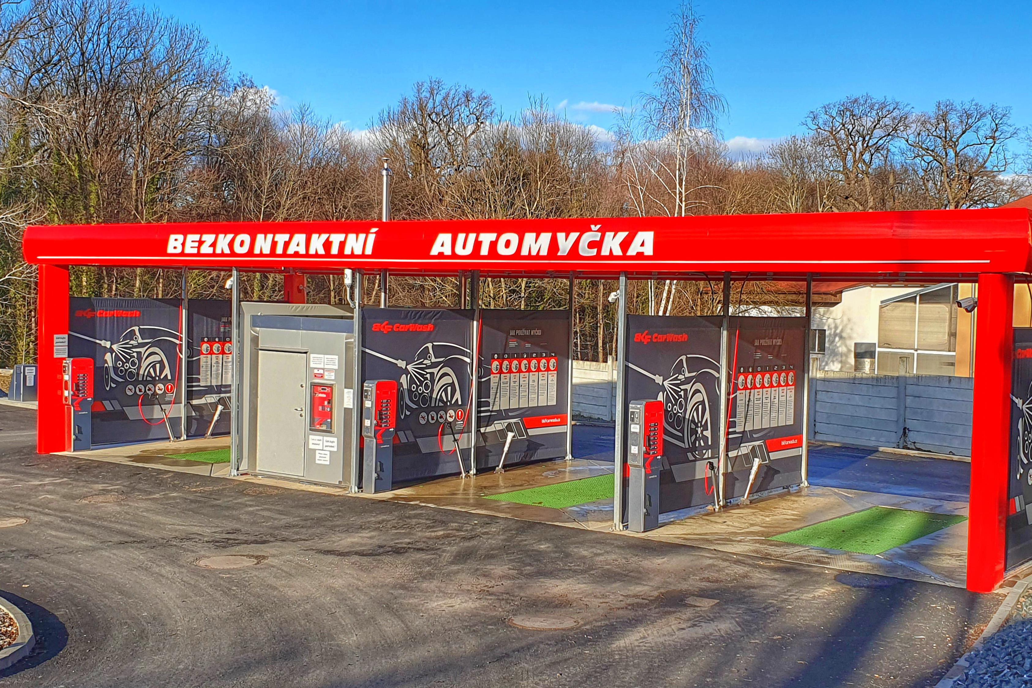 Bezkontaktní automyčka Zásmuky