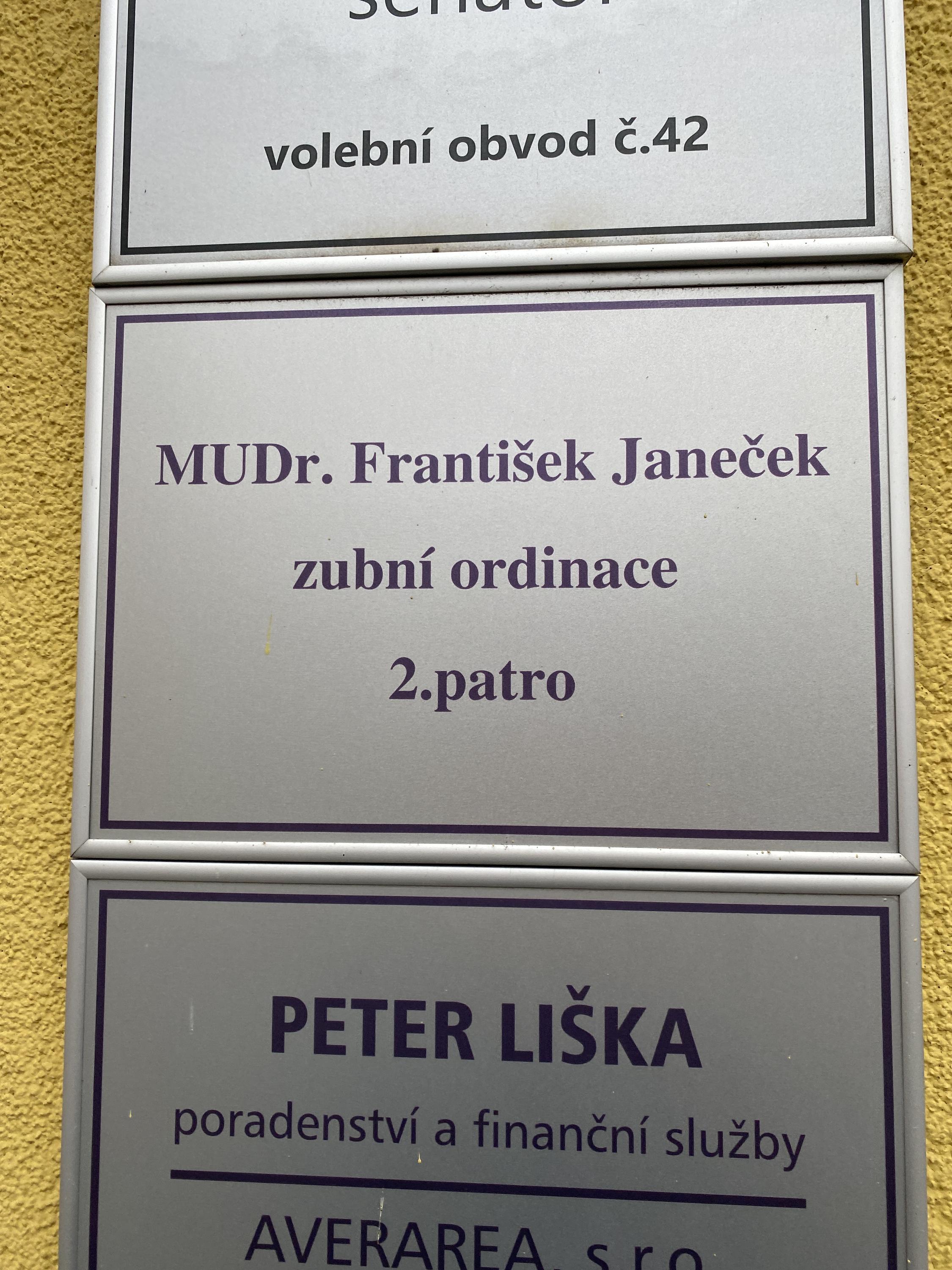 MUDr. František Janeček foto 2