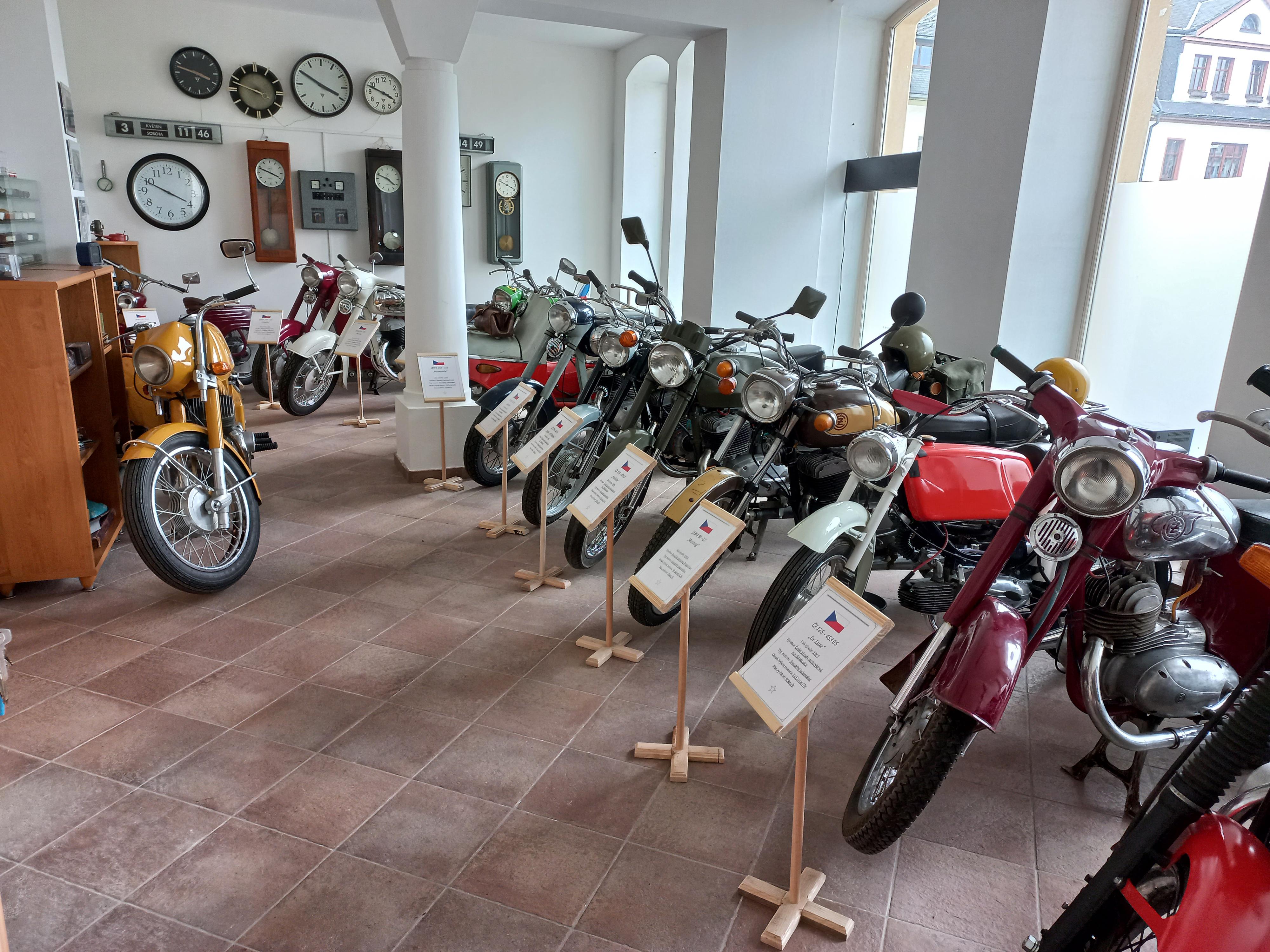 Moto retro muzeum Chrastava