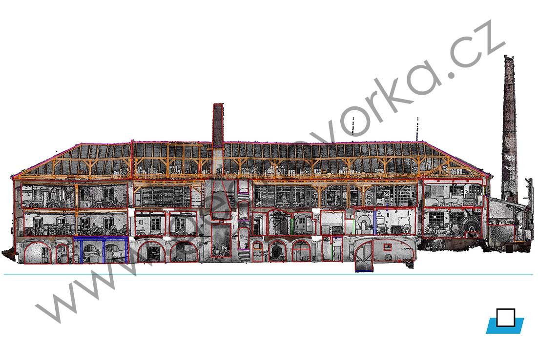 Ing. Jiří Hovorka - geodetické zaměření, 3D laserové skenování, zaměření budov foto 3
