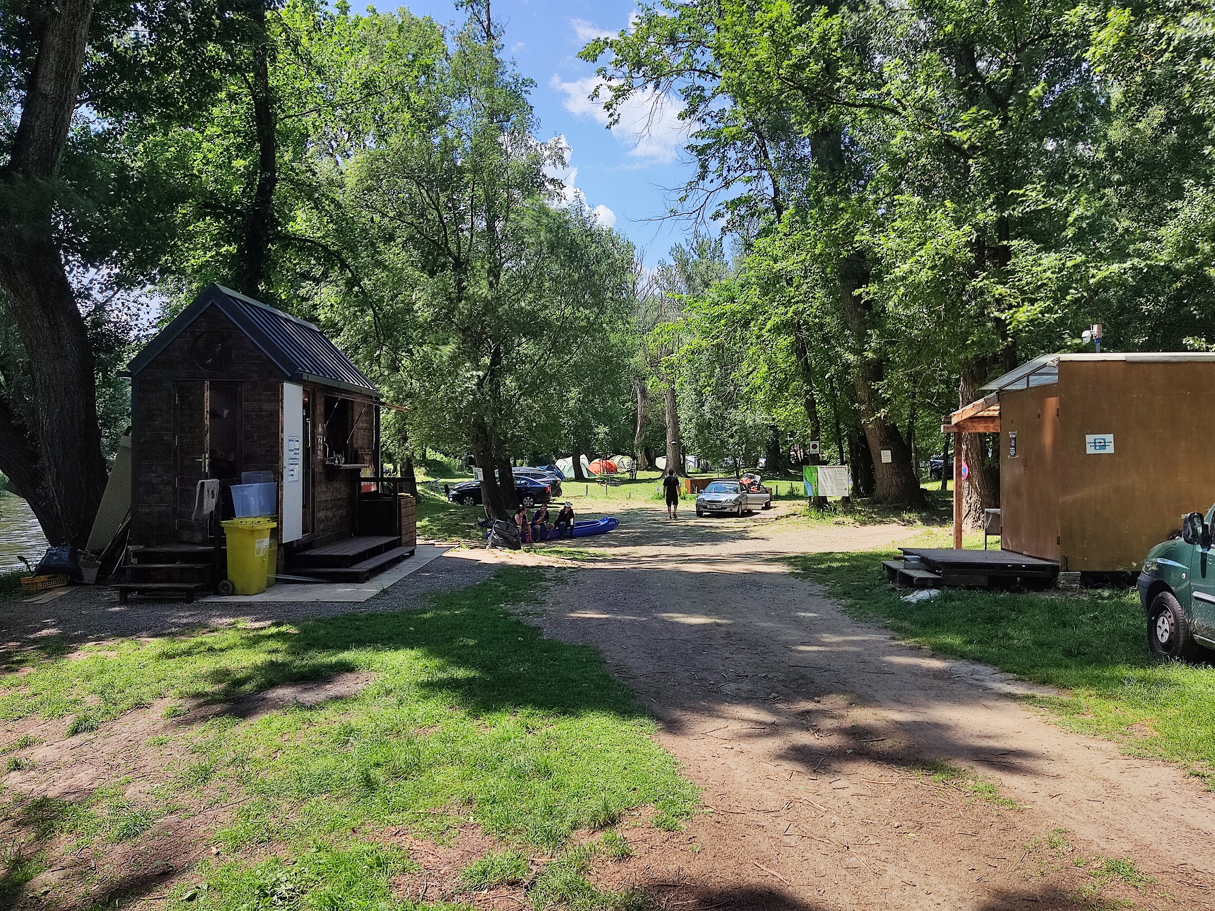 Vodácké tábořiště Krhovice foto 1