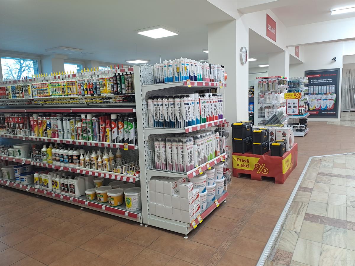 PRO-DOMA Stavebniny, technika