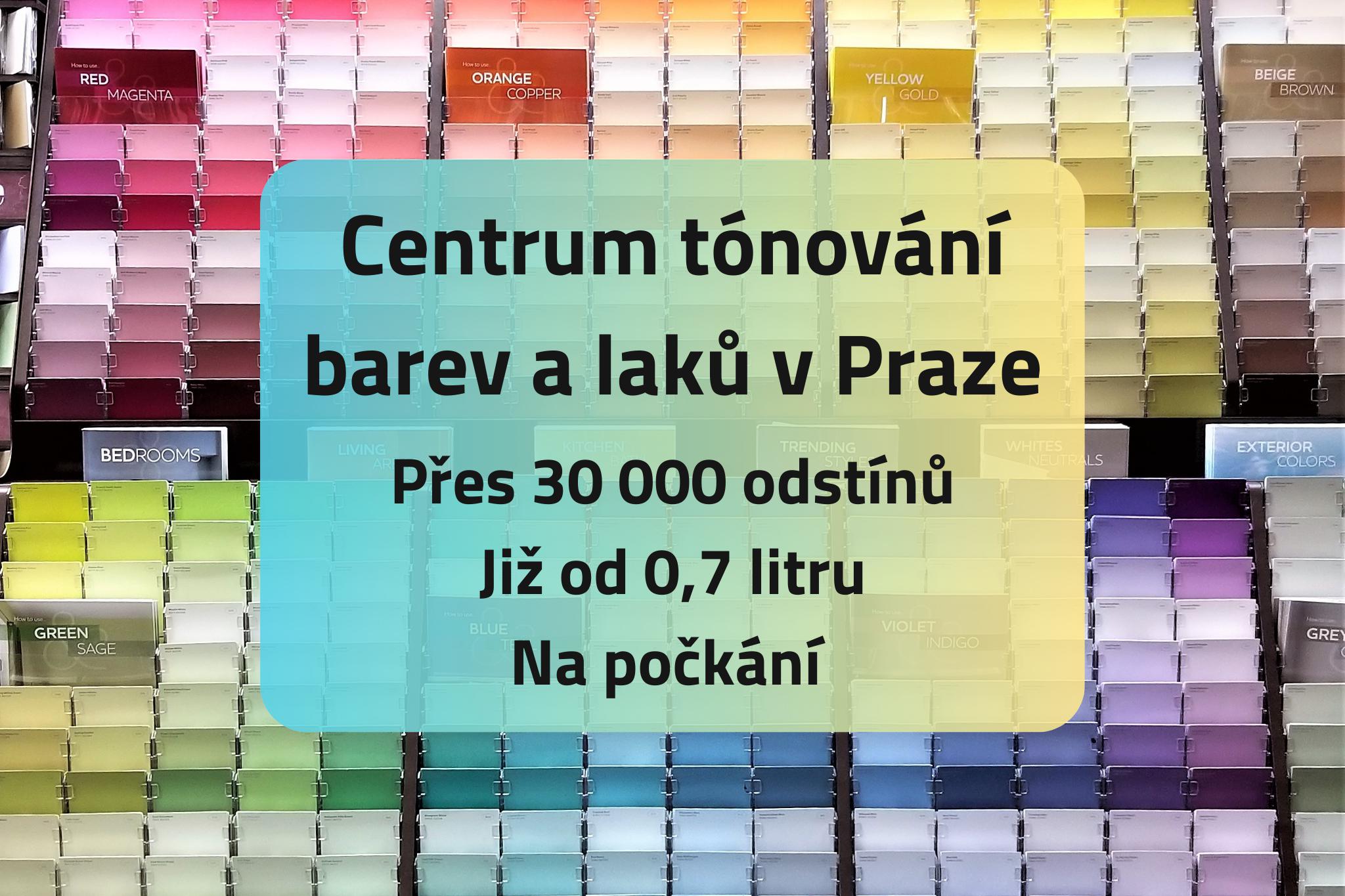 Centrum tónování barev a laků
