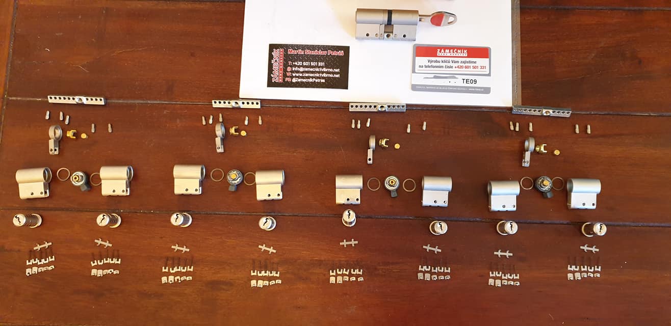 Výměna zámku/vložky