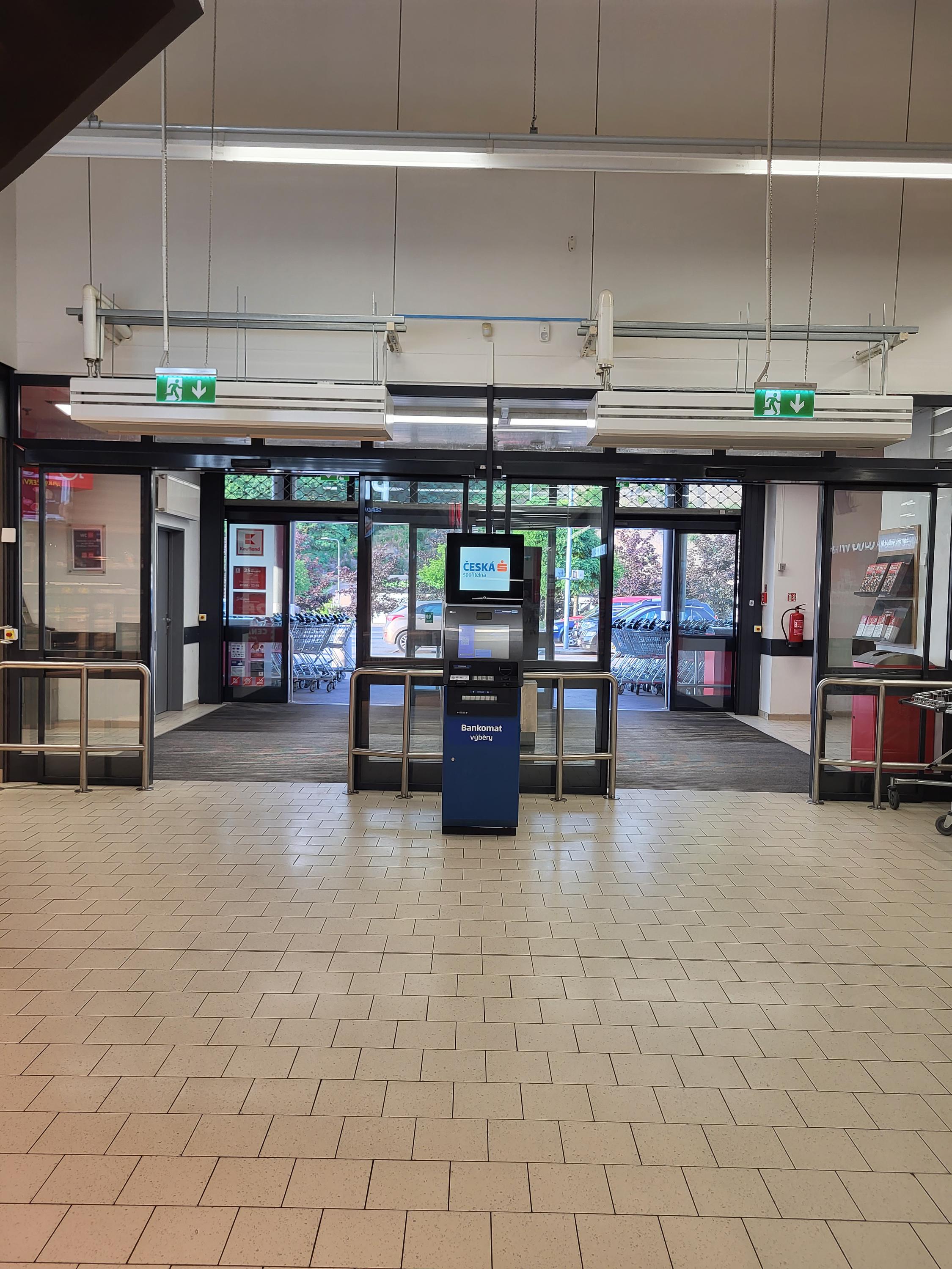 Bankomat České spořitelny foto 2