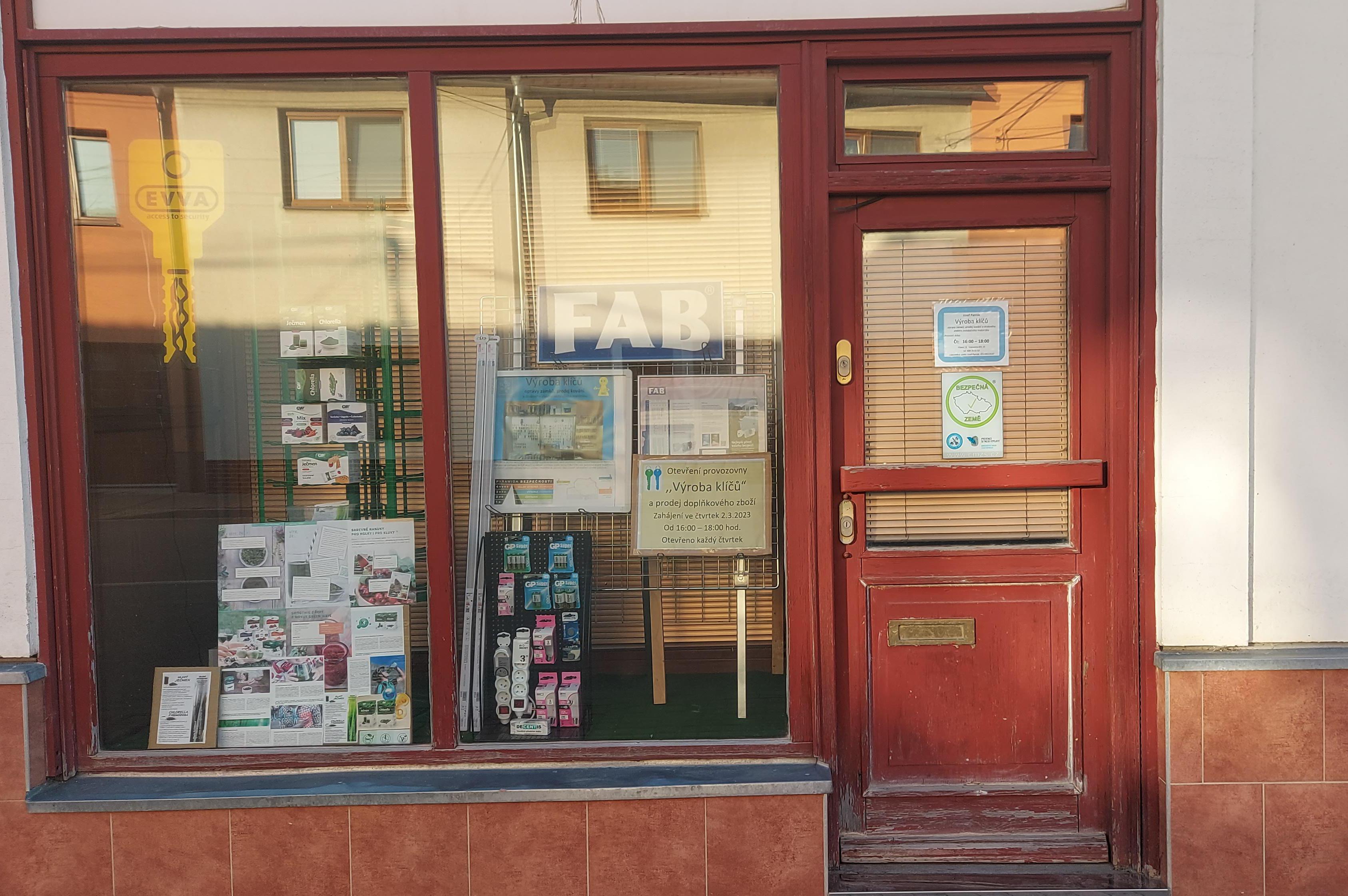 Výroba klíčů a prodej drobného elektra - Josef Panták