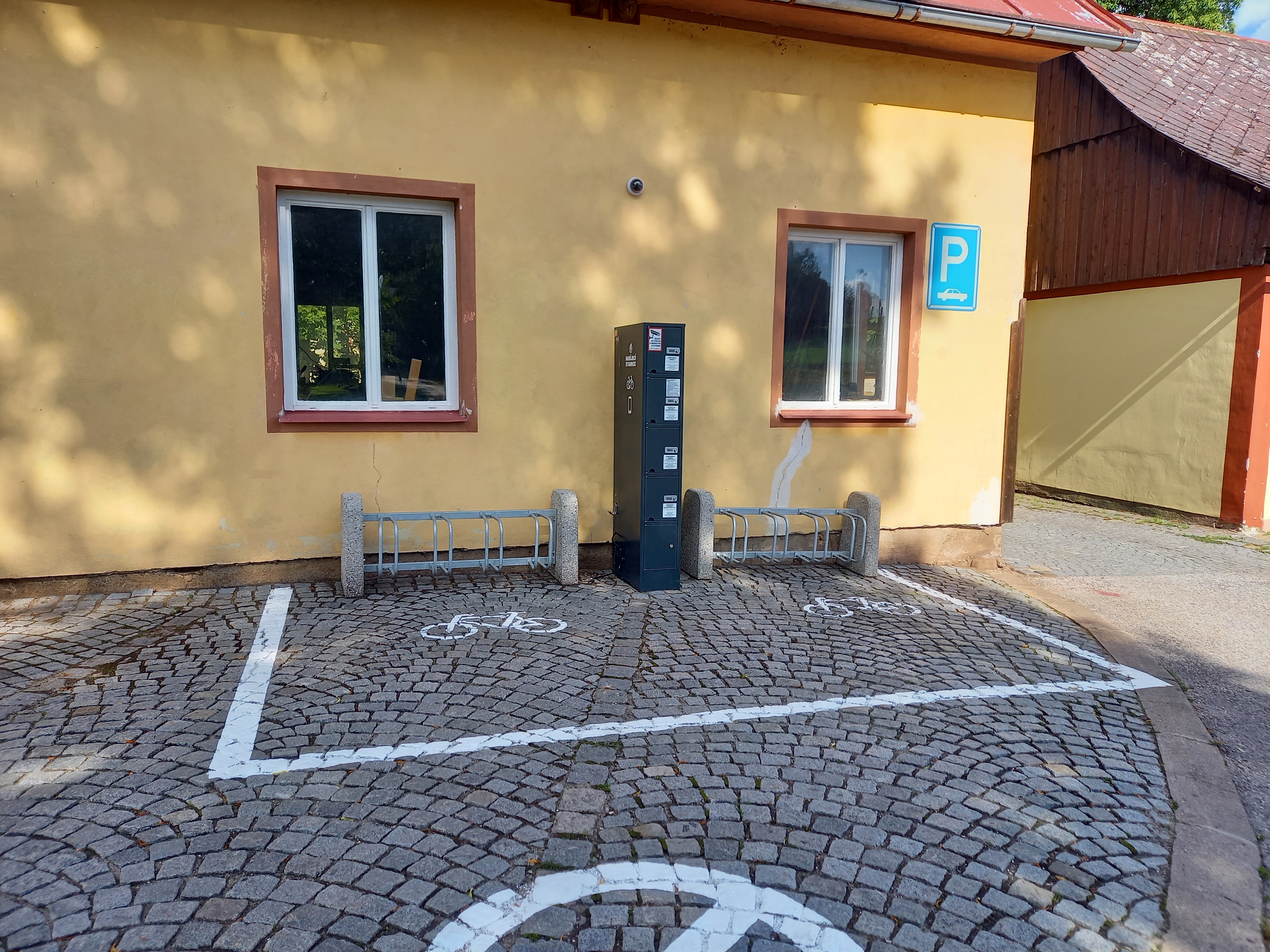 Nabíjecí stanice pro elektrokola