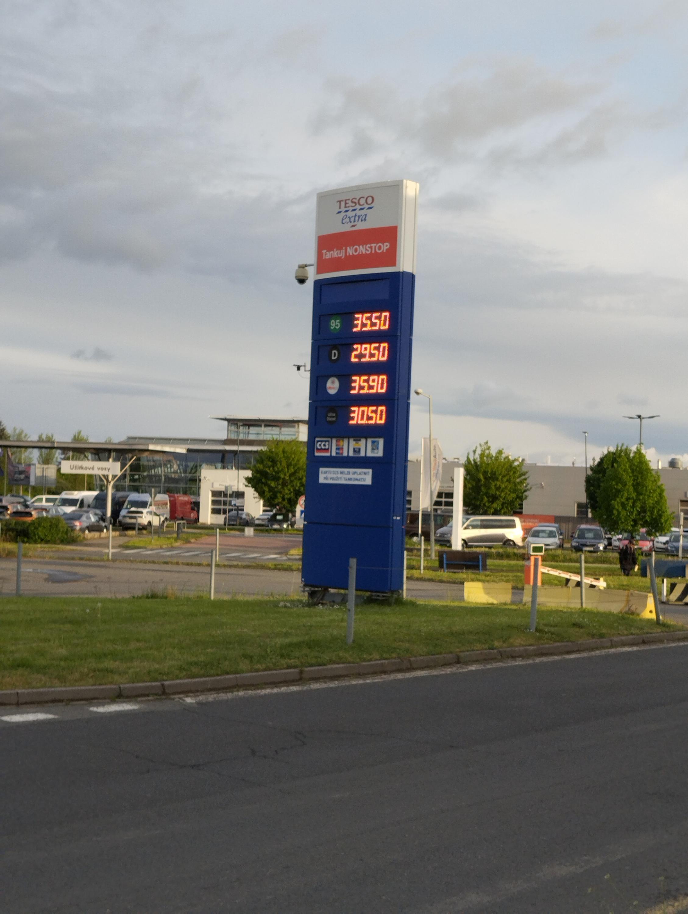 Tesco Čerpací stanice