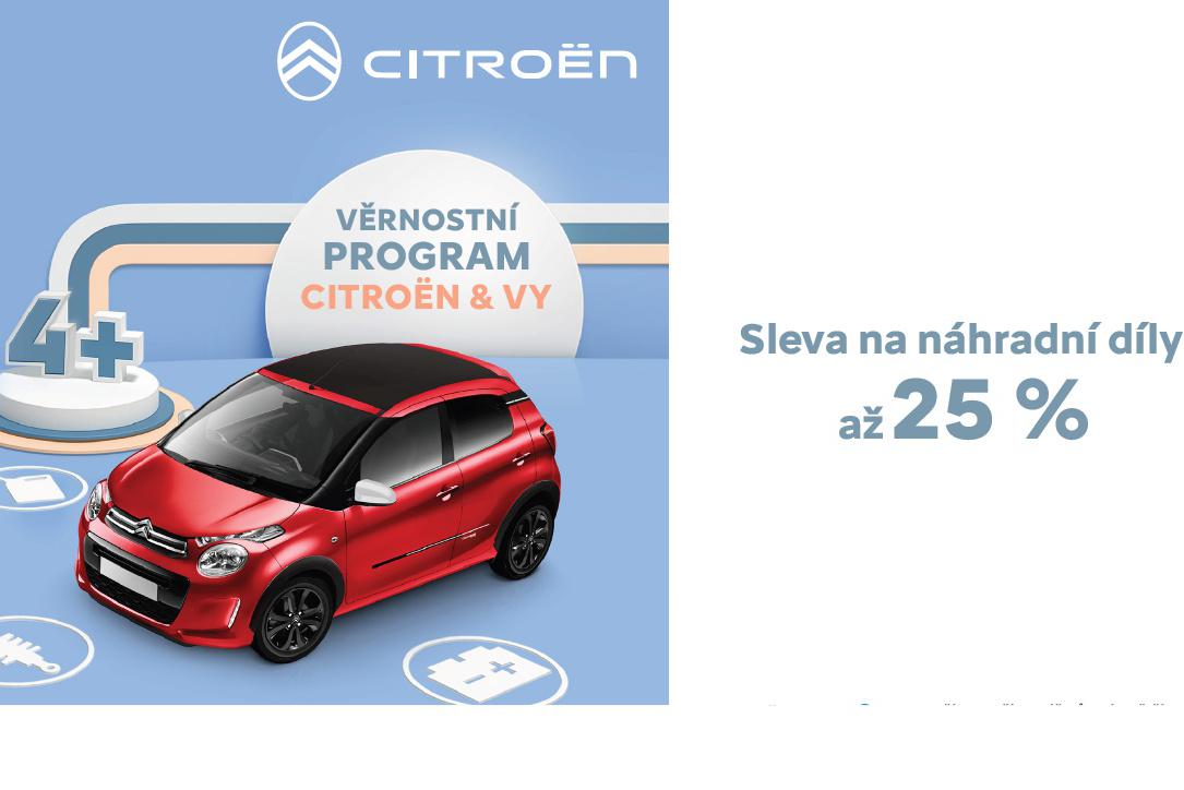 Až 25% slevy na originální náhradní díly