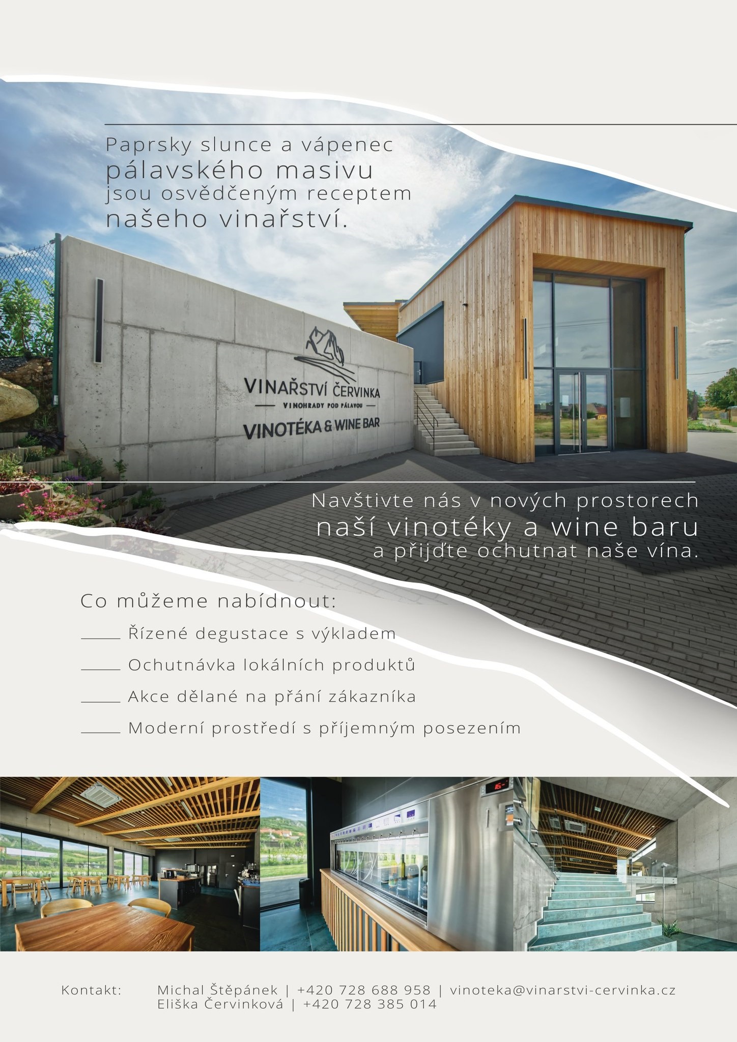 Vinotéka a wine bar Vinařství Červinka foto 2