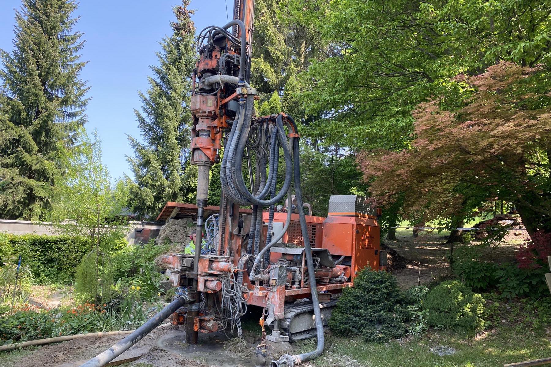 Vrt-Tech. Vrtané studny, vrty pro tepelná čerpadla